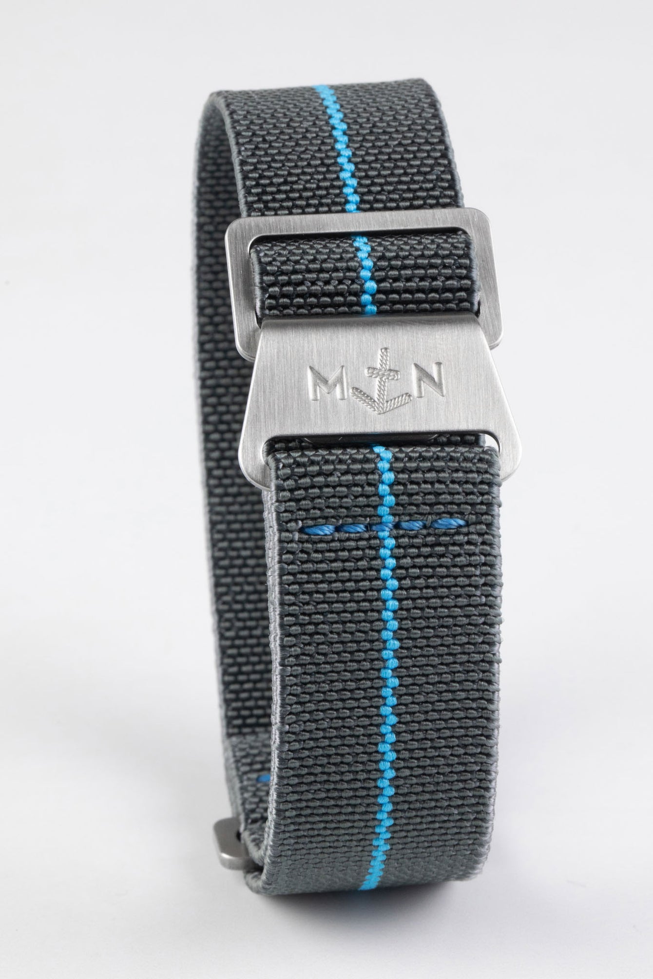 Erika's Originals MIRAGE MN™ Strap with TURQUOISE Centerline - BRUSHED Hardware