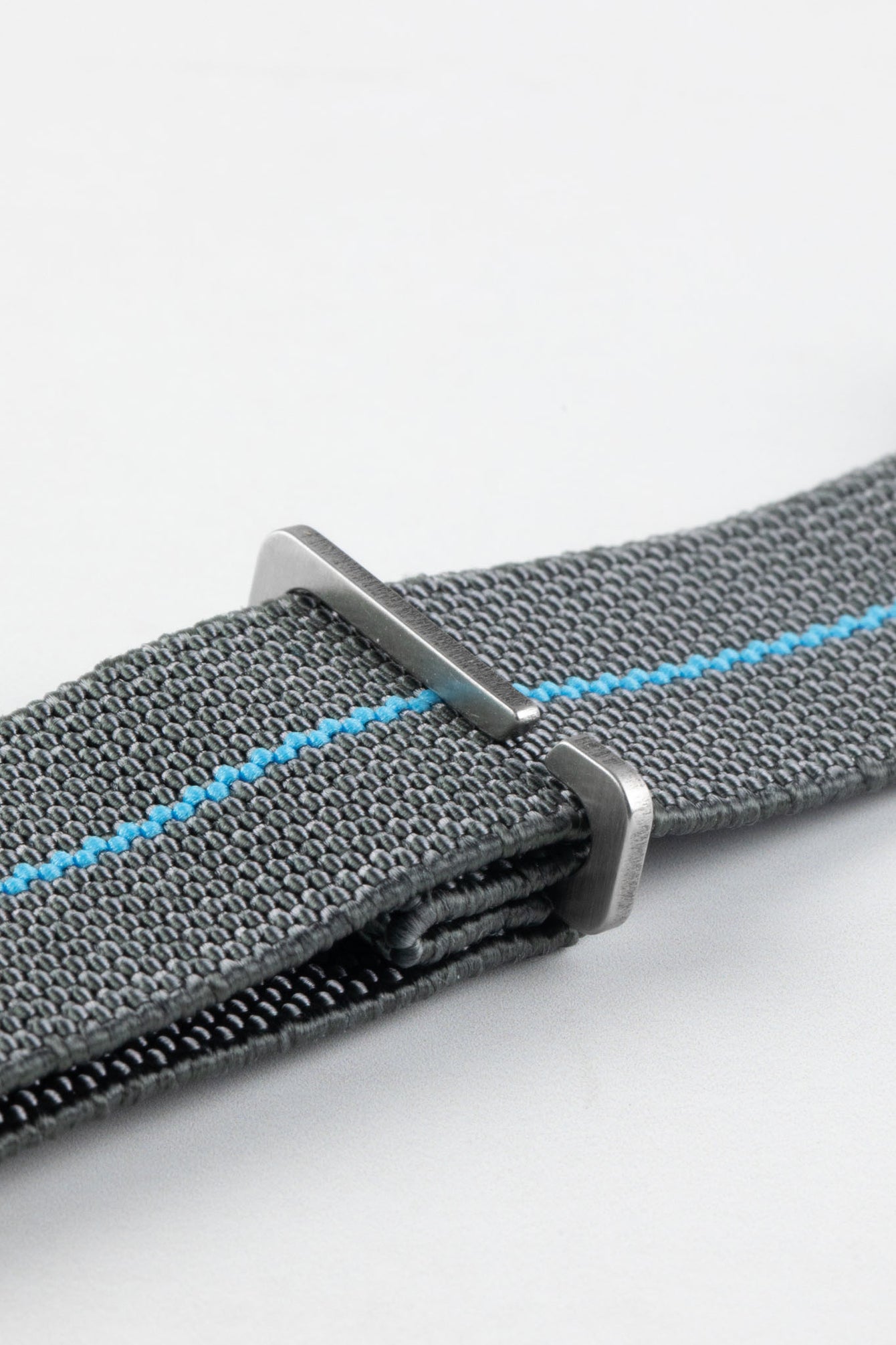 Erika's Originals MIRAGE MN™ Strap with TURQUOISE Centerline - BRUSHED Hardware