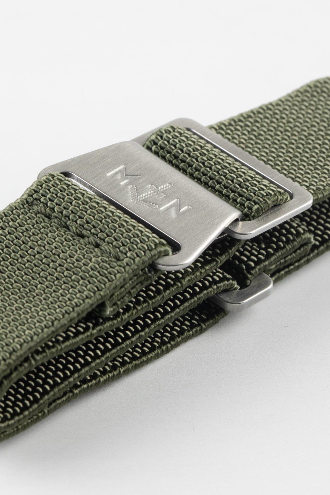 Erika's Originals ORIGINAL MN™ Strap in FULL GREEN - BRUSHED Hardware