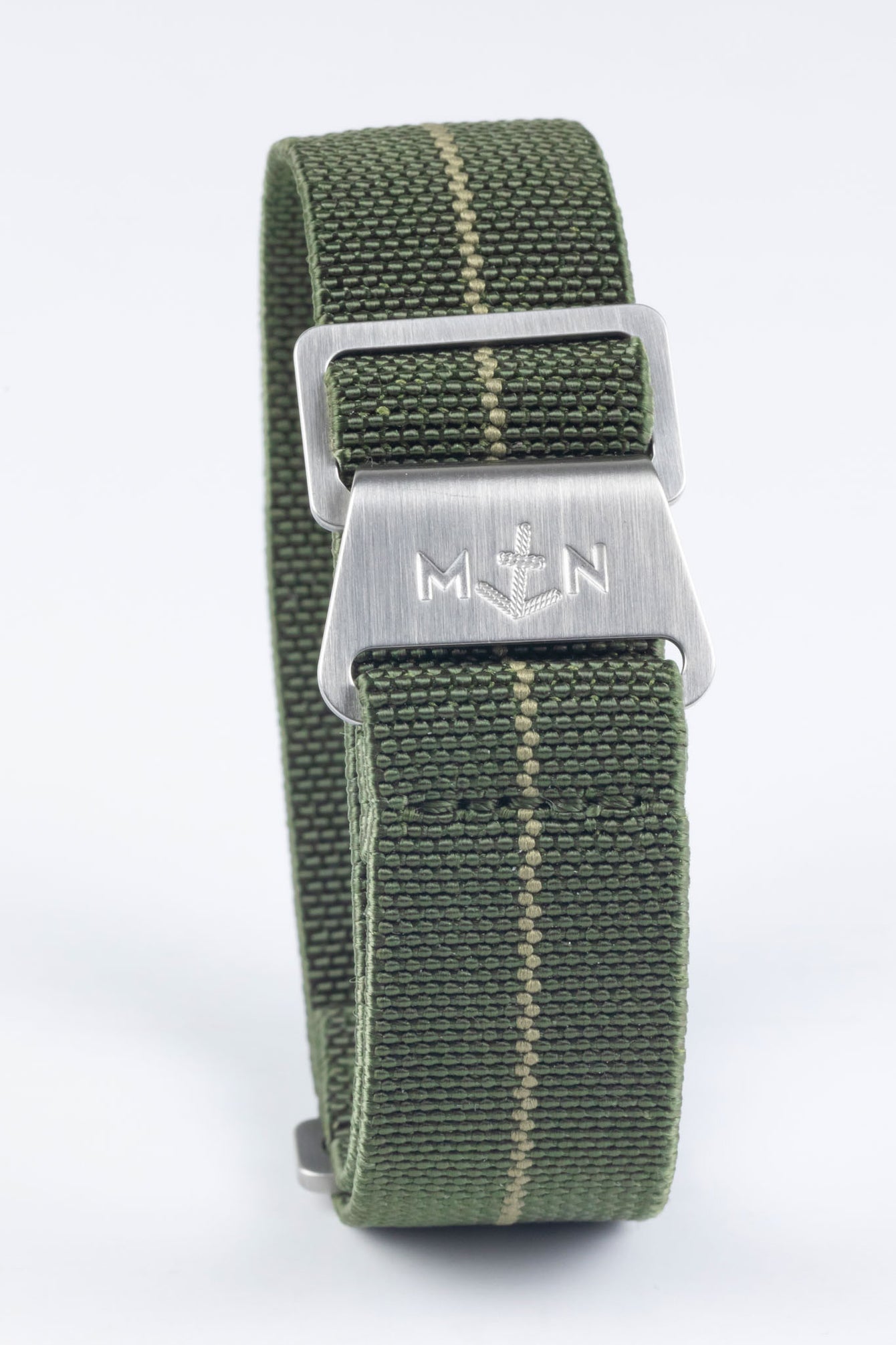 Erika's Originals ORIGINAL MN™ Strap in TWO-TONE GREEN - BRUSHED Hardware