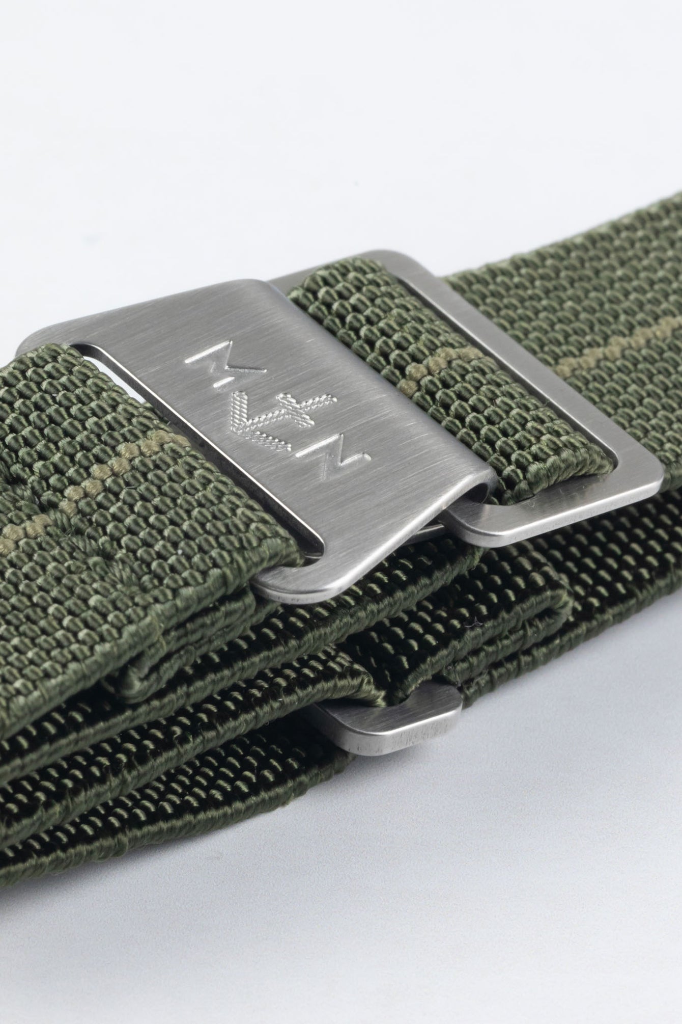 Erika's Originals ORIGINAL MN™ Strap in TWO-TONE GREEN - BRUSHED Hardware