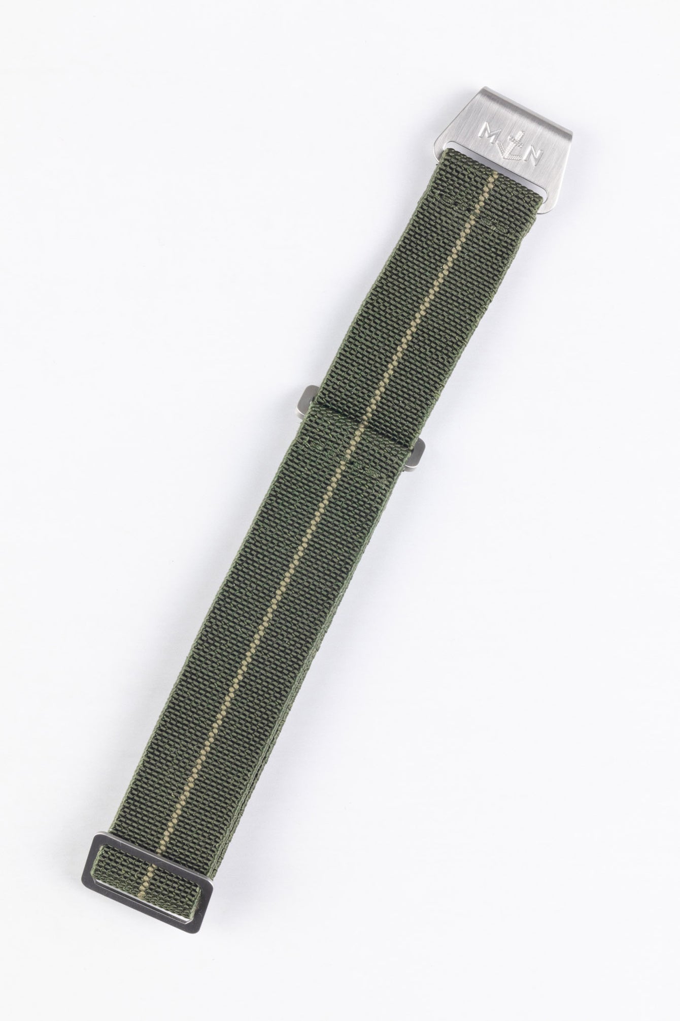 Erika's Originals ORIGINAL MN™ Strap in TWO-TONE GREEN - BRUSHED Hardware