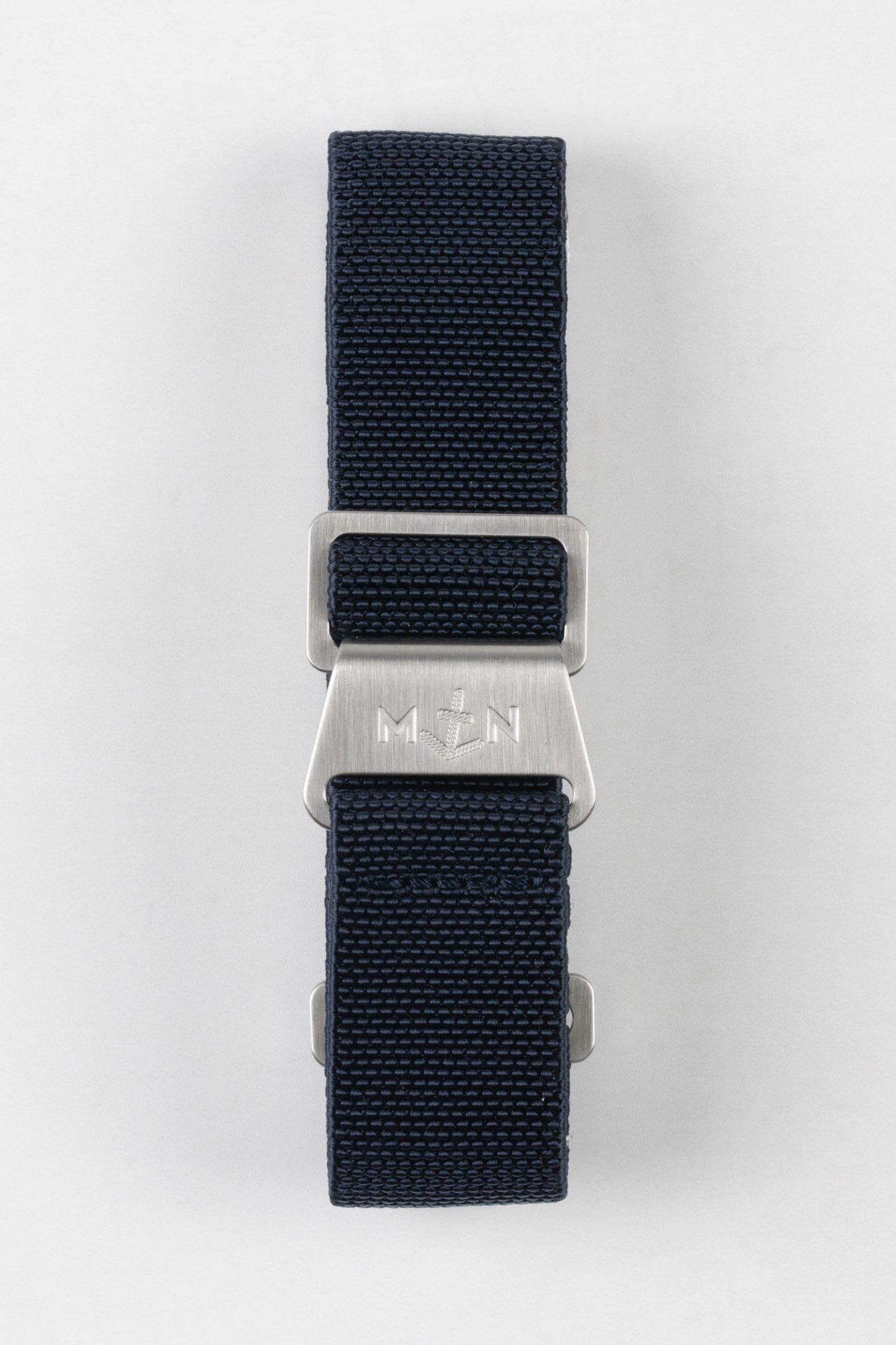 Erika's Originals TRIDENT MN™ Strap in FULL BLUE - BRUSHED Hardware