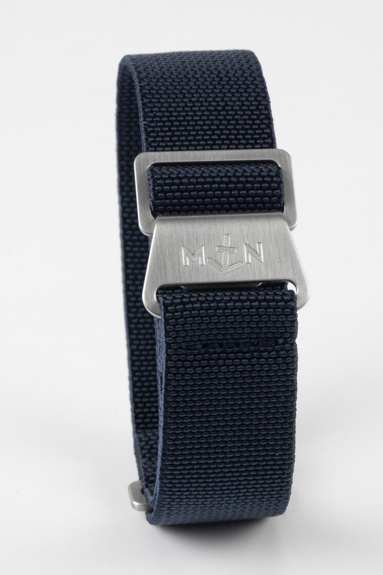 Erika's Originals TRIDENT MN™ Strap in FULL BLUE - BRUSHED Hardware