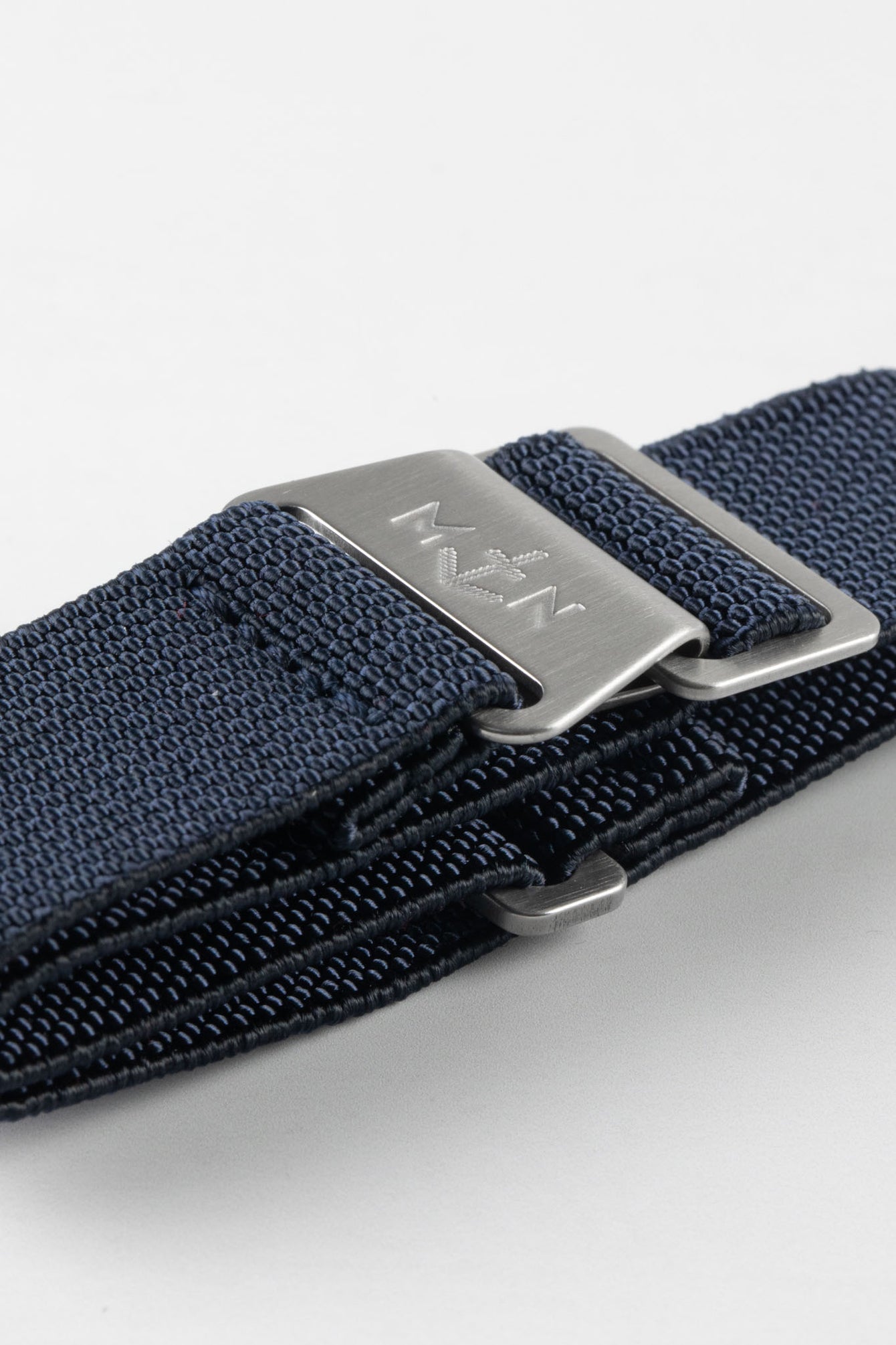 Erika's Originals TRIDENT MN™ Strap in FULL BLUE - BRUSHED Hardware