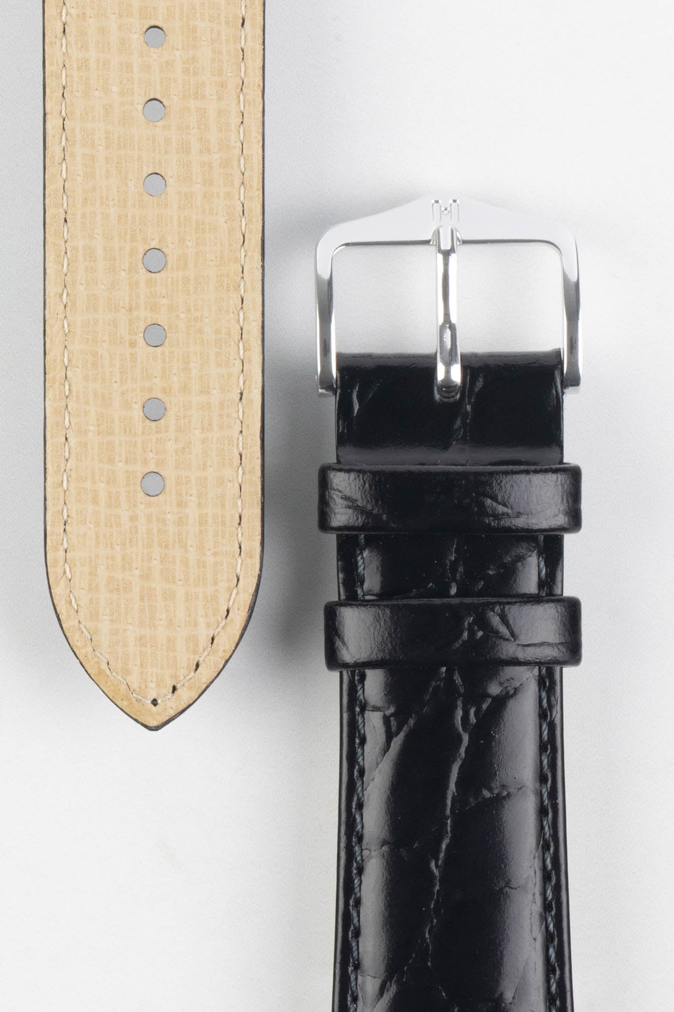 Hirsch best sale crocodile strap