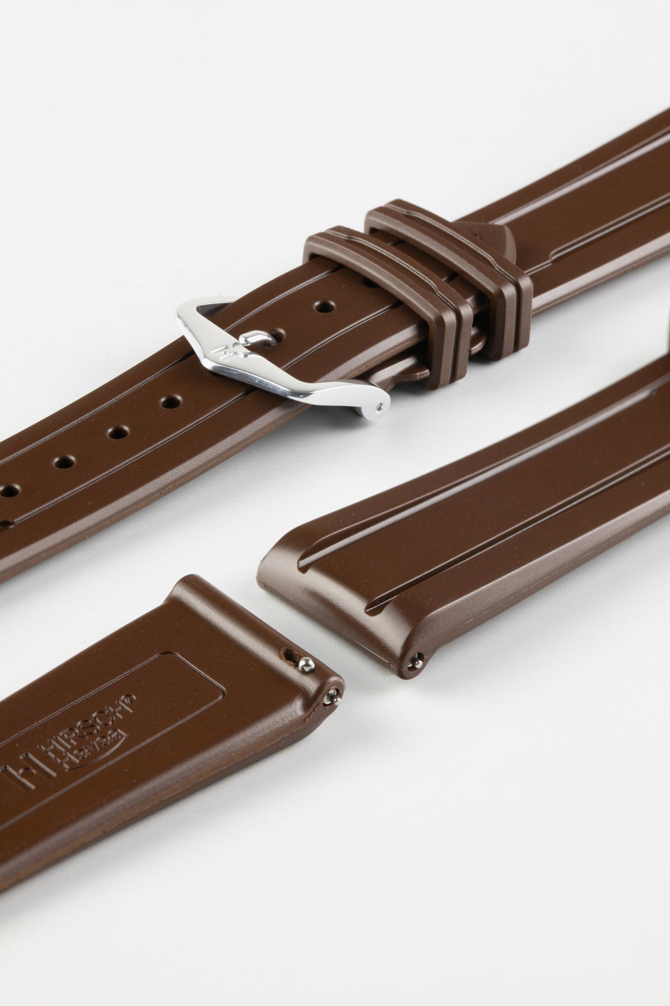 hirsch rubber watch strap