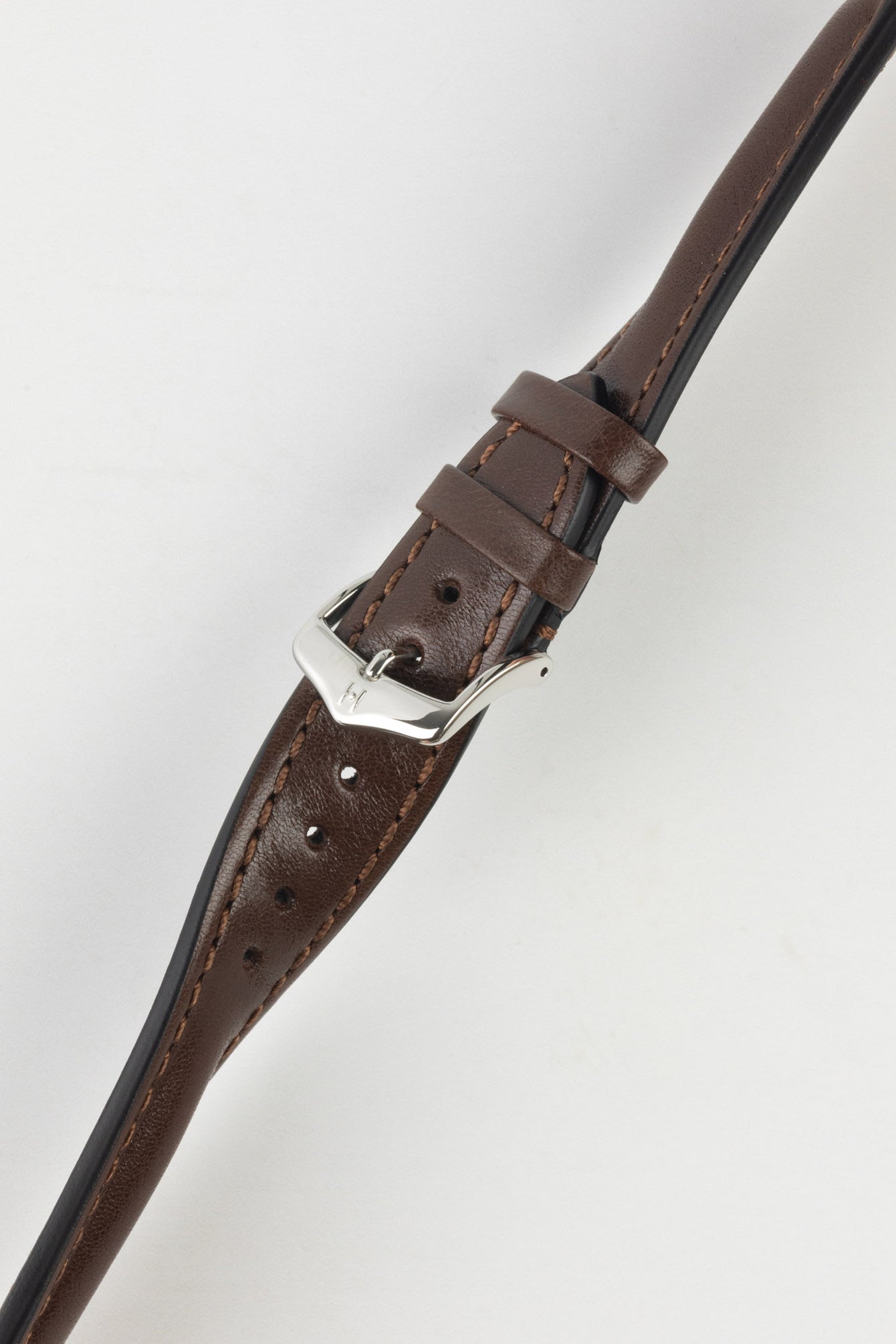 Hirsch LUCCA Brown Tuscan Leather Watch Strap