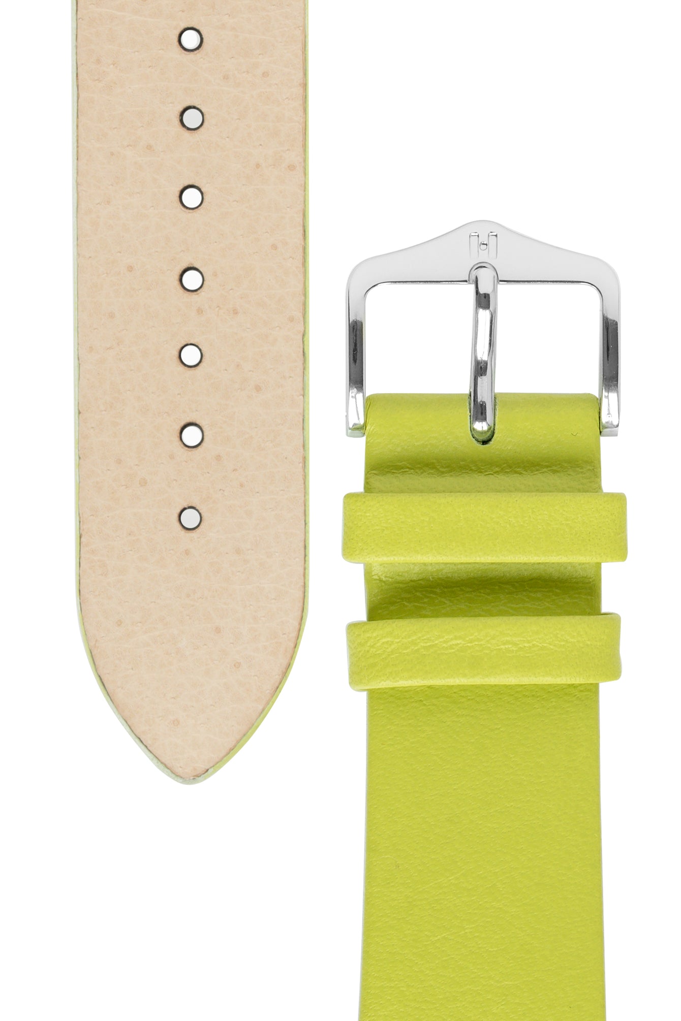 Hirsch VIAZZA Ladies Leather Quick-Release Watch Strap in GREEN