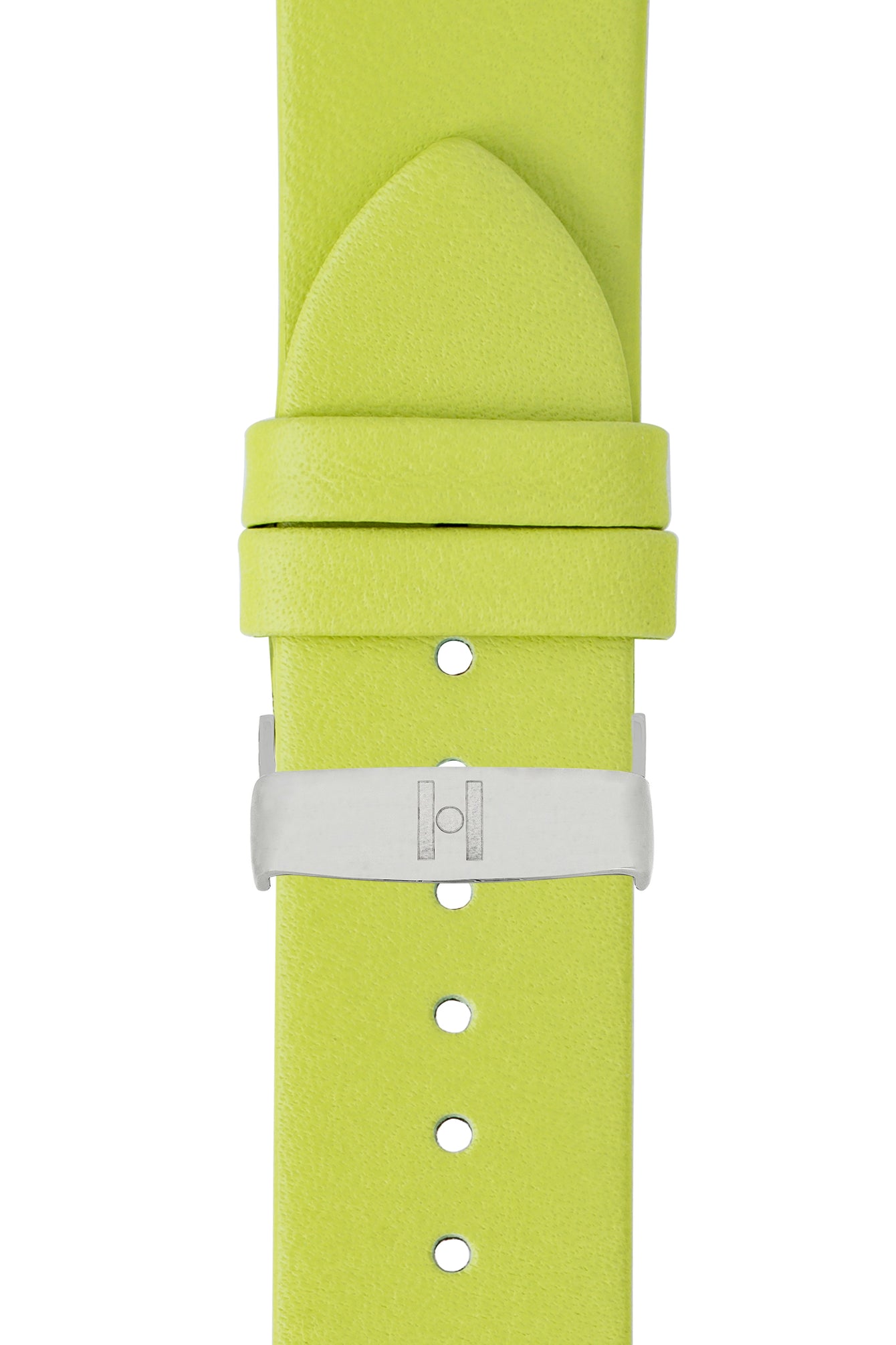 Hirsch VIAZZA Ladies Leather Quick-Release Watch Strap in GREEN