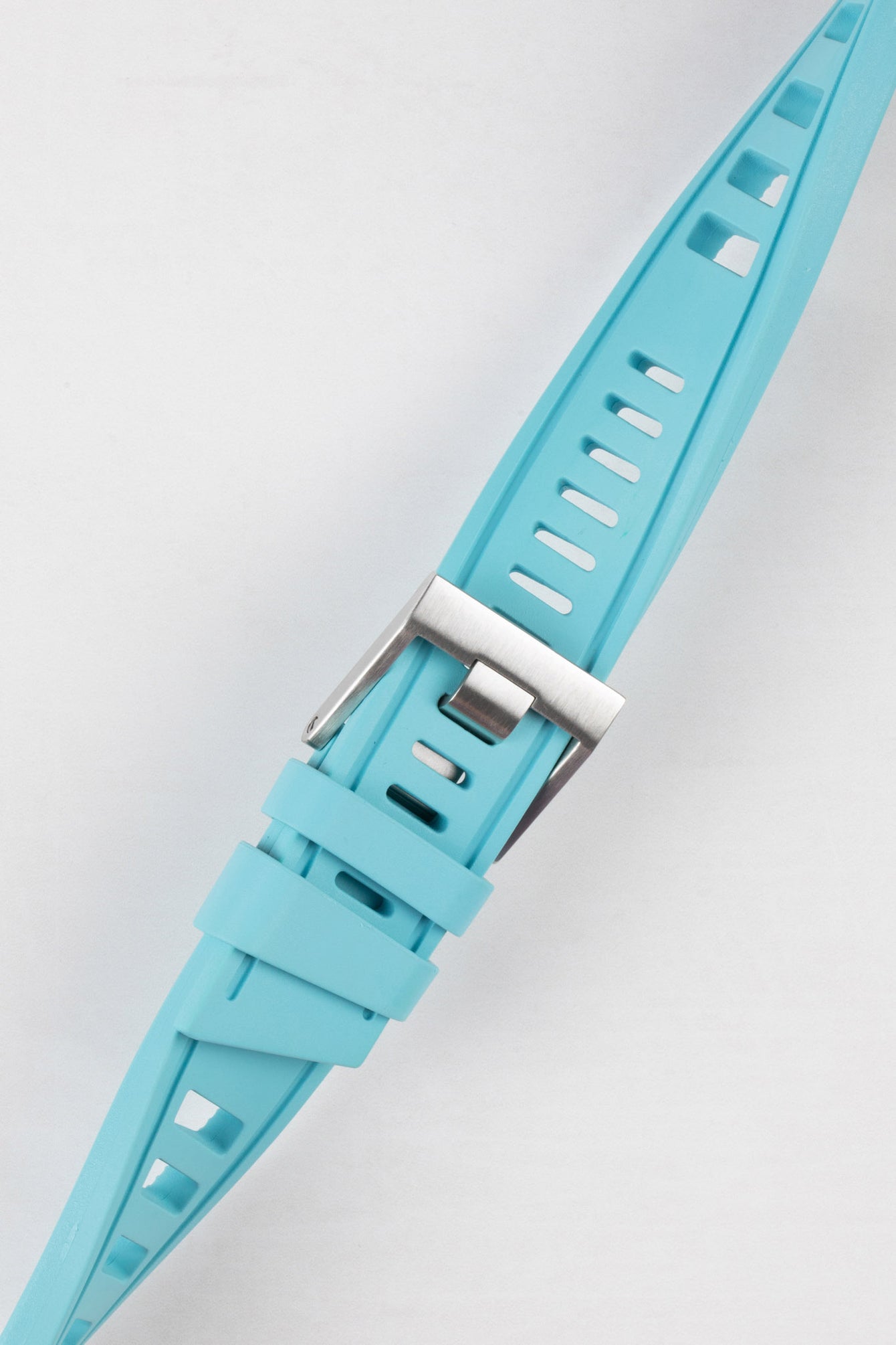 ISOfrane Rubber Dive Watch Strap in TURQUOISE