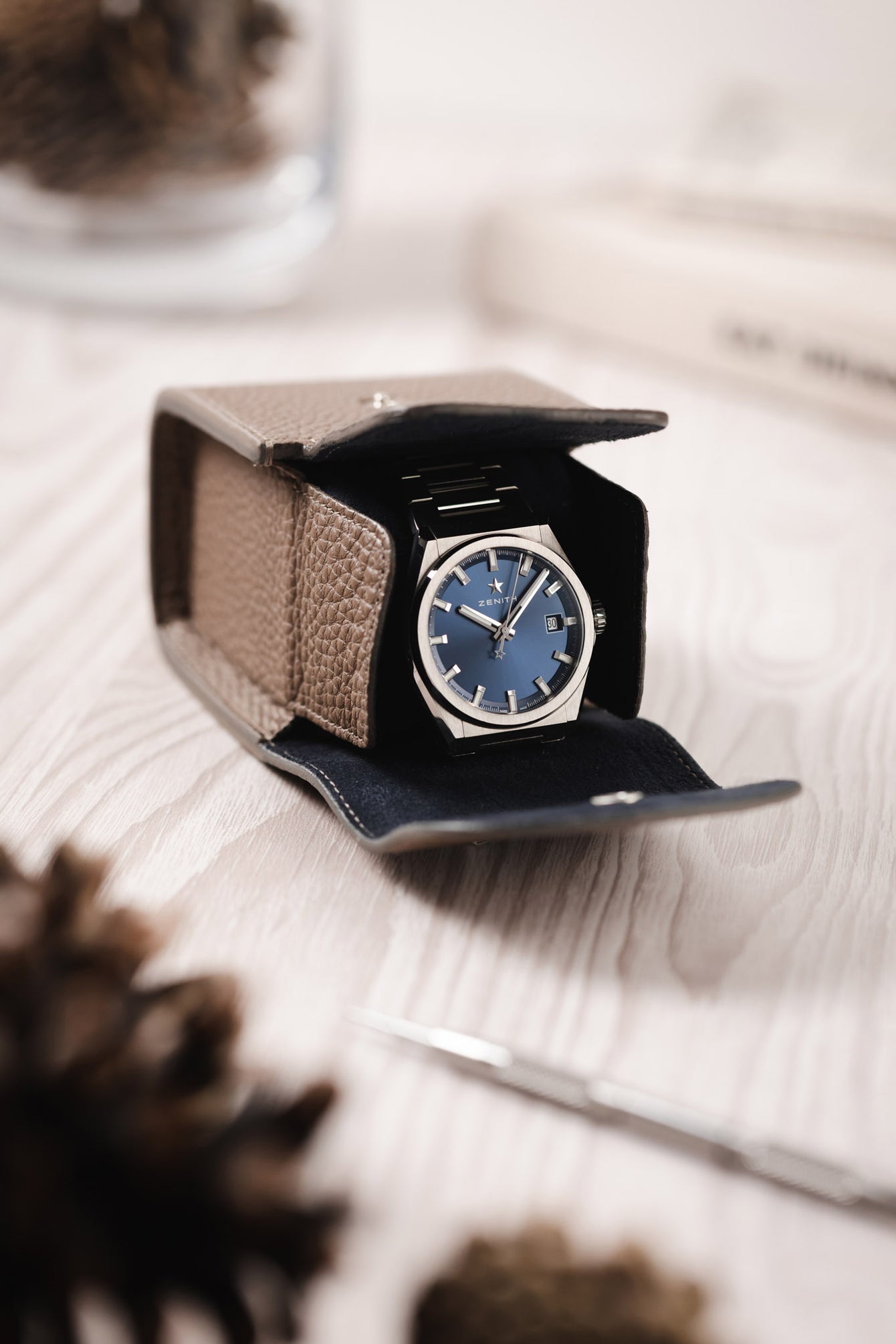 single watch travel case