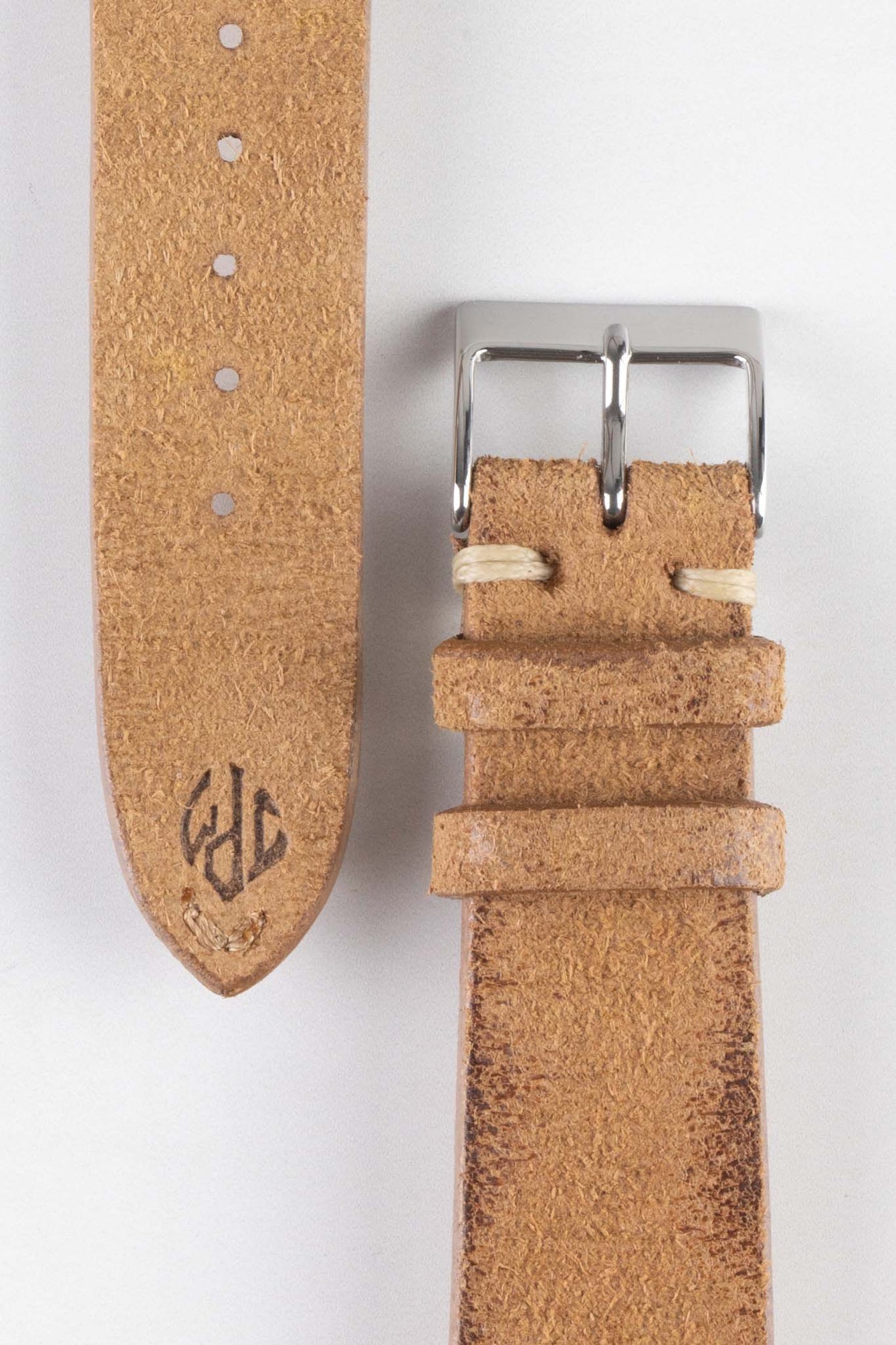 Distressed Suede Watch Strap