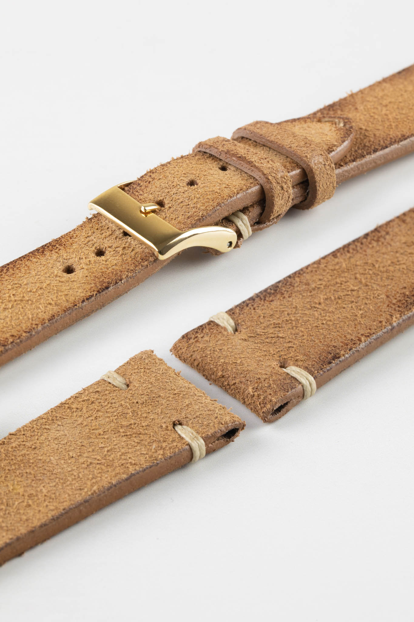 Suede leather watch on sale strap