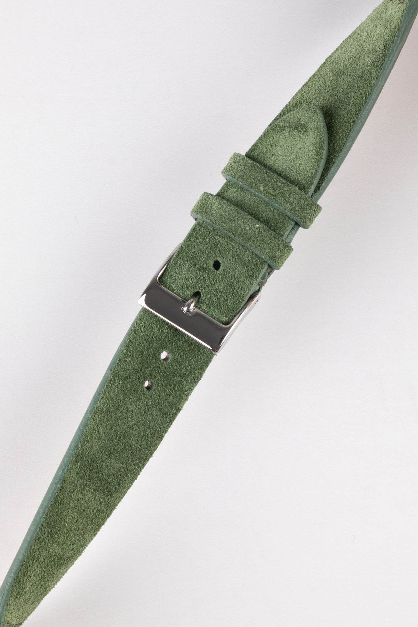 Green Suede Watch Strap