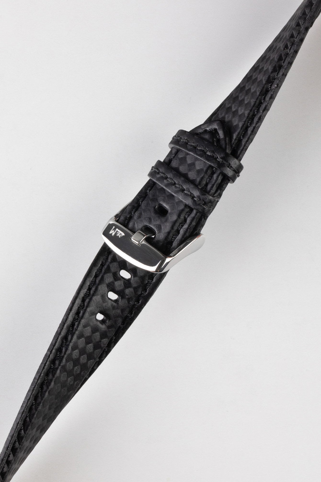 black leather watch strap 