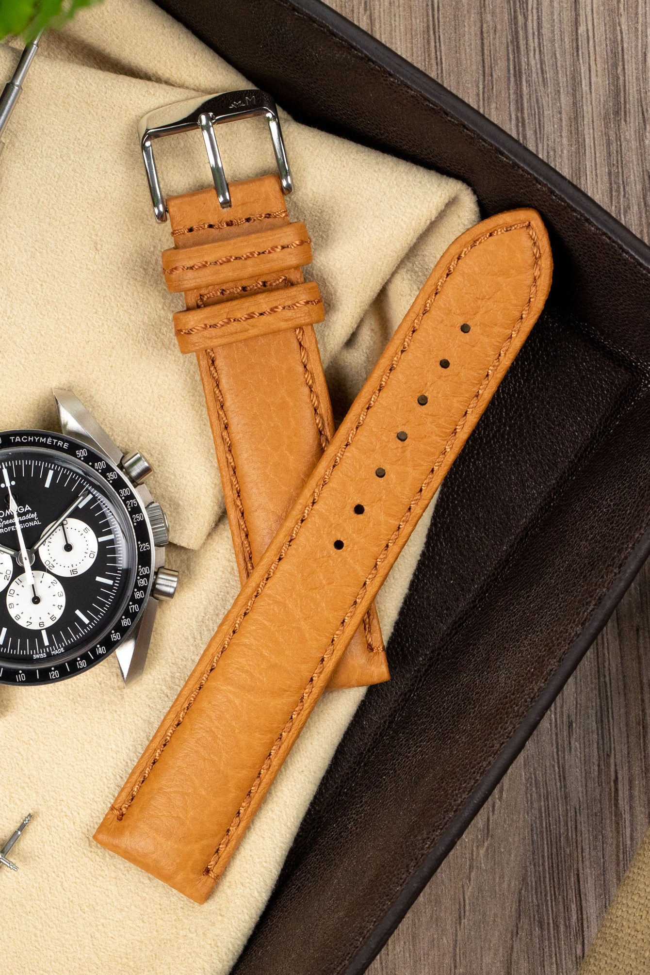 Morellato TINTORETTO Watch Strap in HONEY