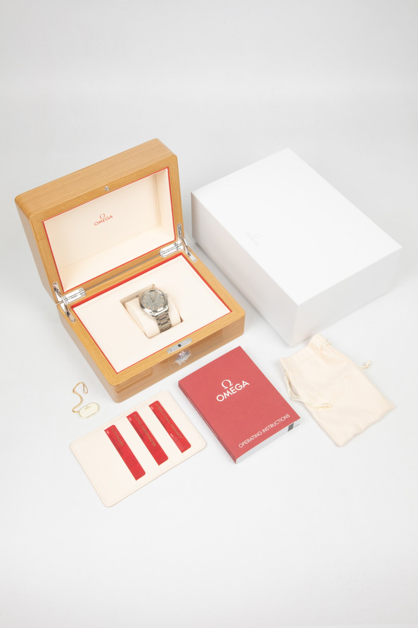 Omega seamaster watch on sale box