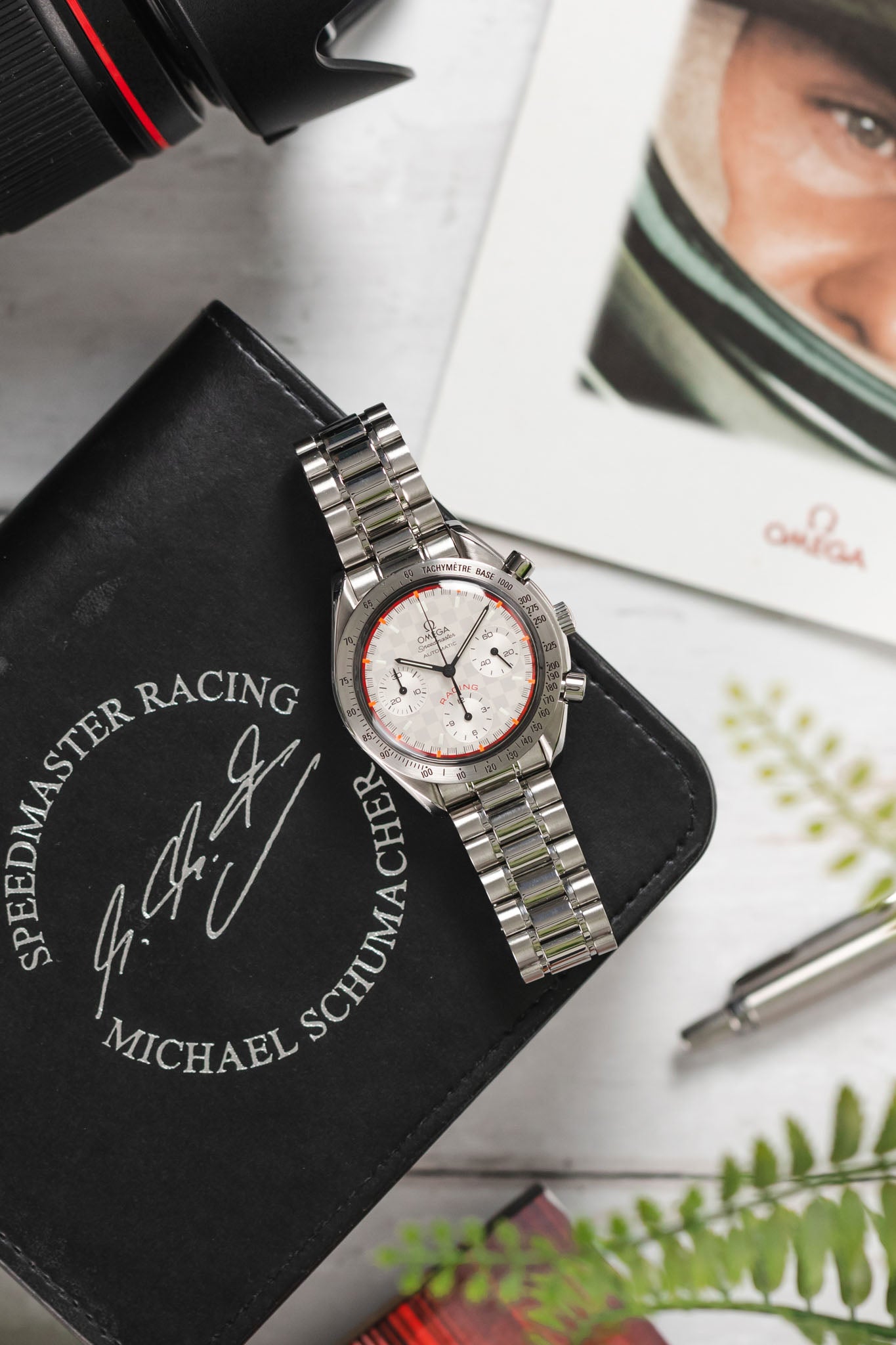 Omega Speedmaster Racing Michael Schumacher F1 WatchObsession UK