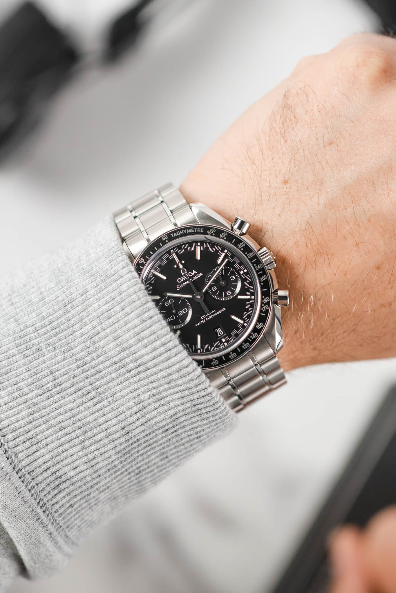 Omega Speedmaster Racing Black Dial WatchObsession UK Watch