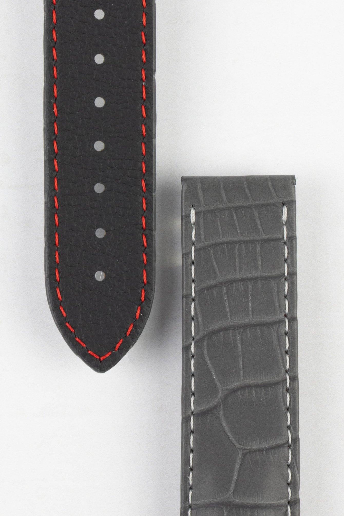 omega speedmaster alligator watch strap 