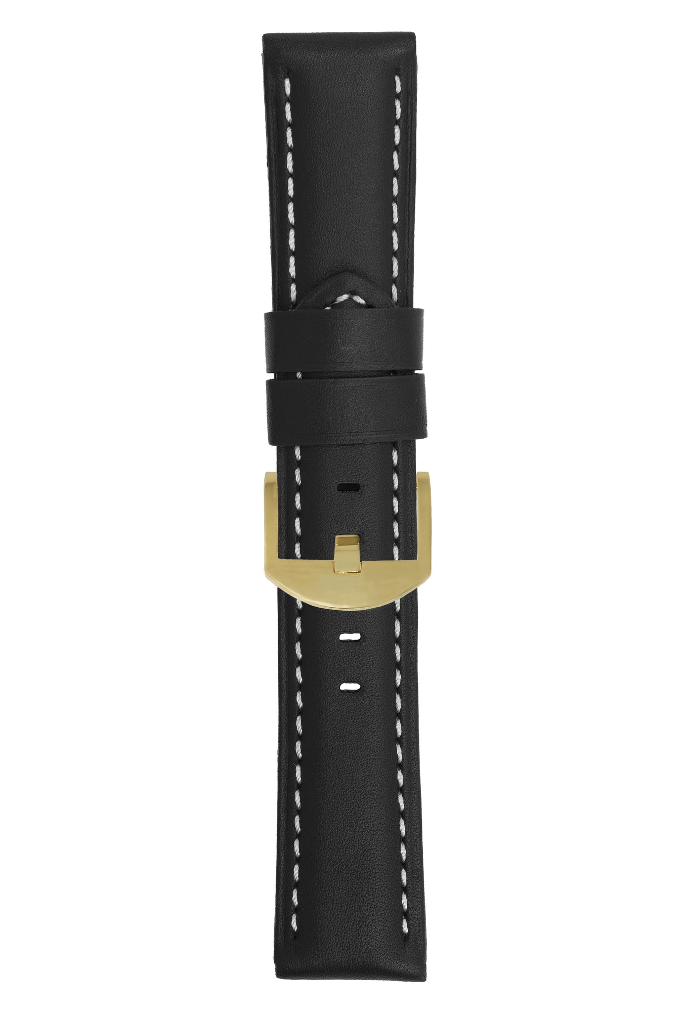 Black Panerai-Style Watch Strap