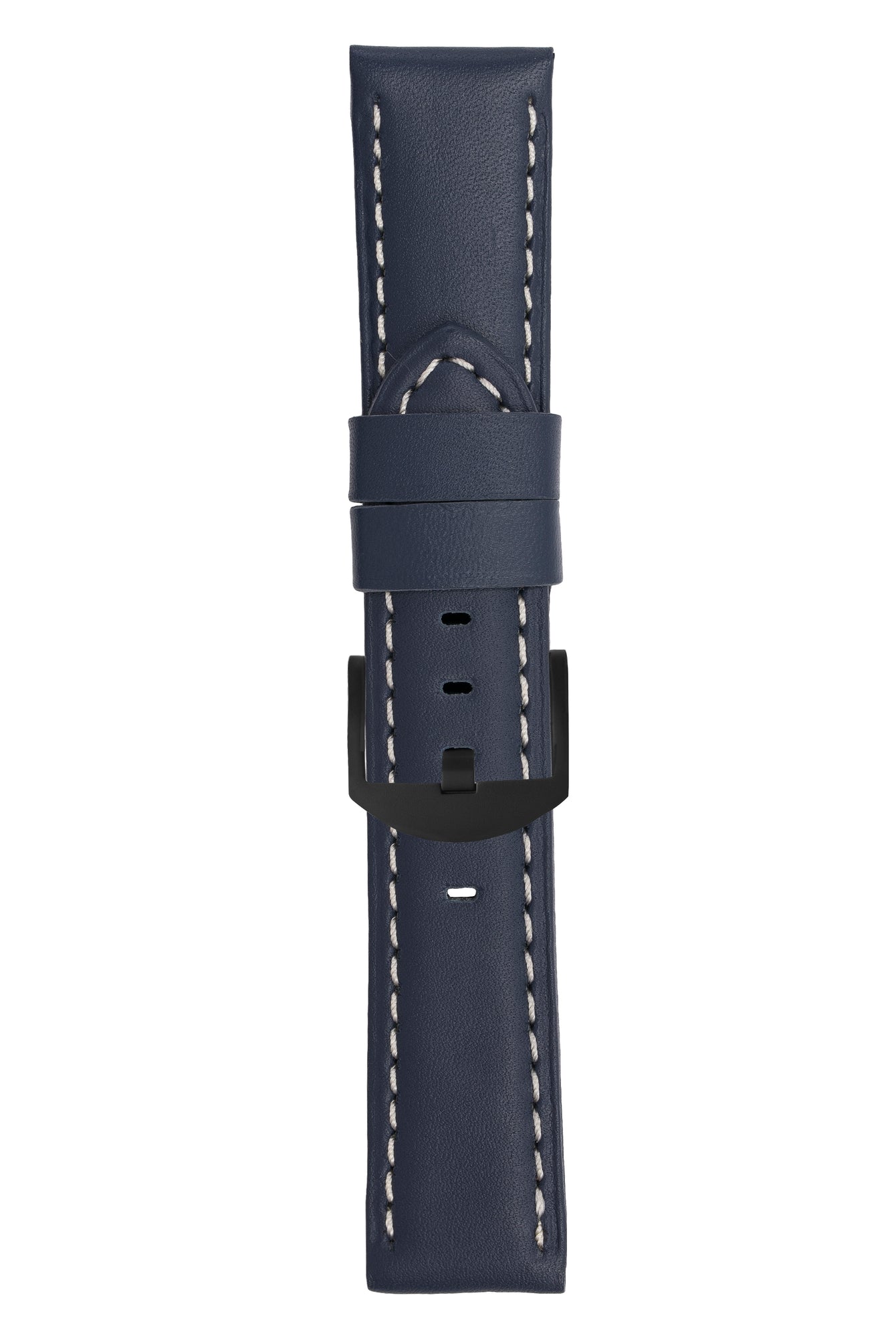 Panerai-Style Calf Leather Watch Strap in BLUE