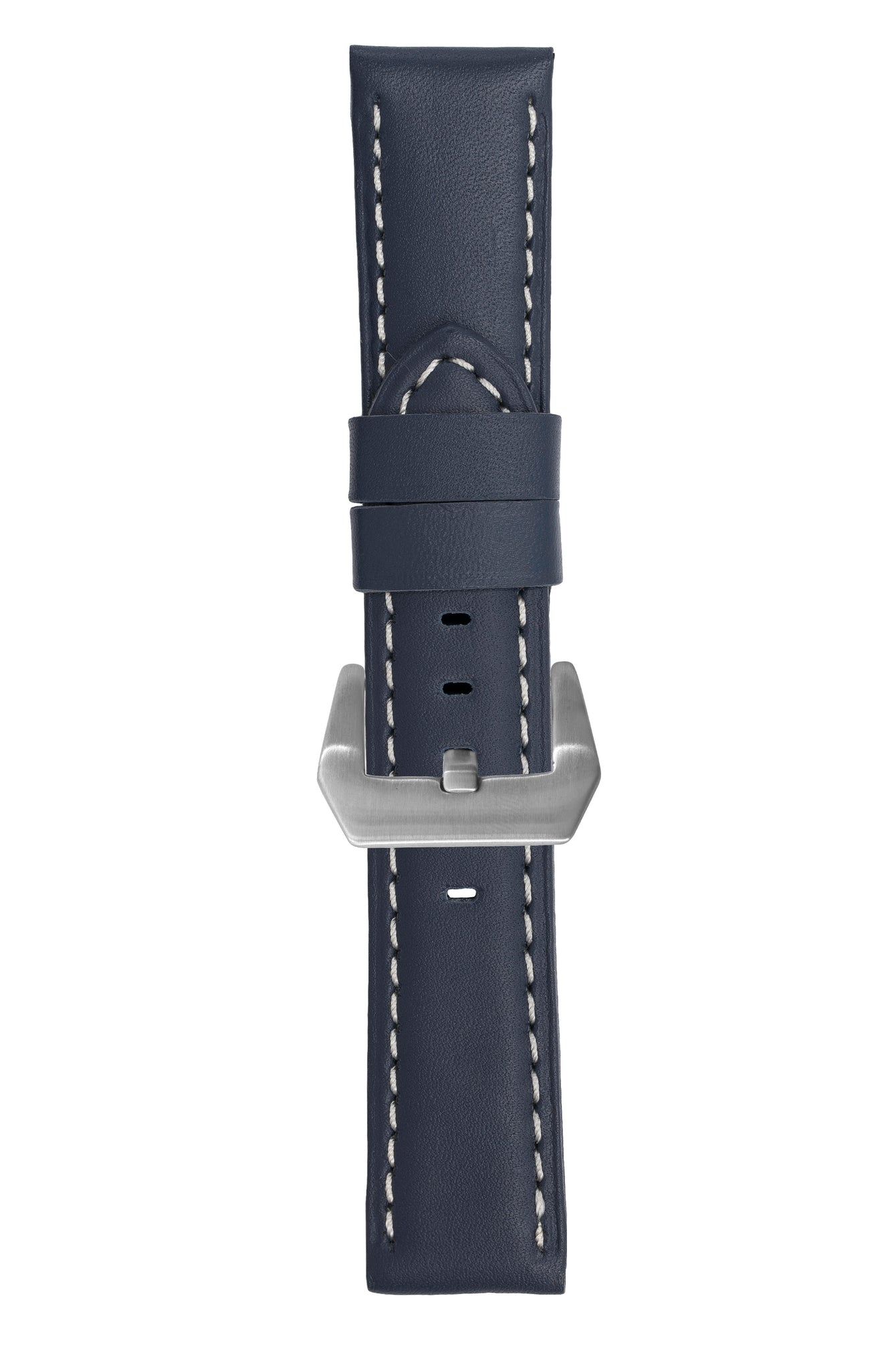 Panerai-Style Calf Leather Watch Strap in BLUE