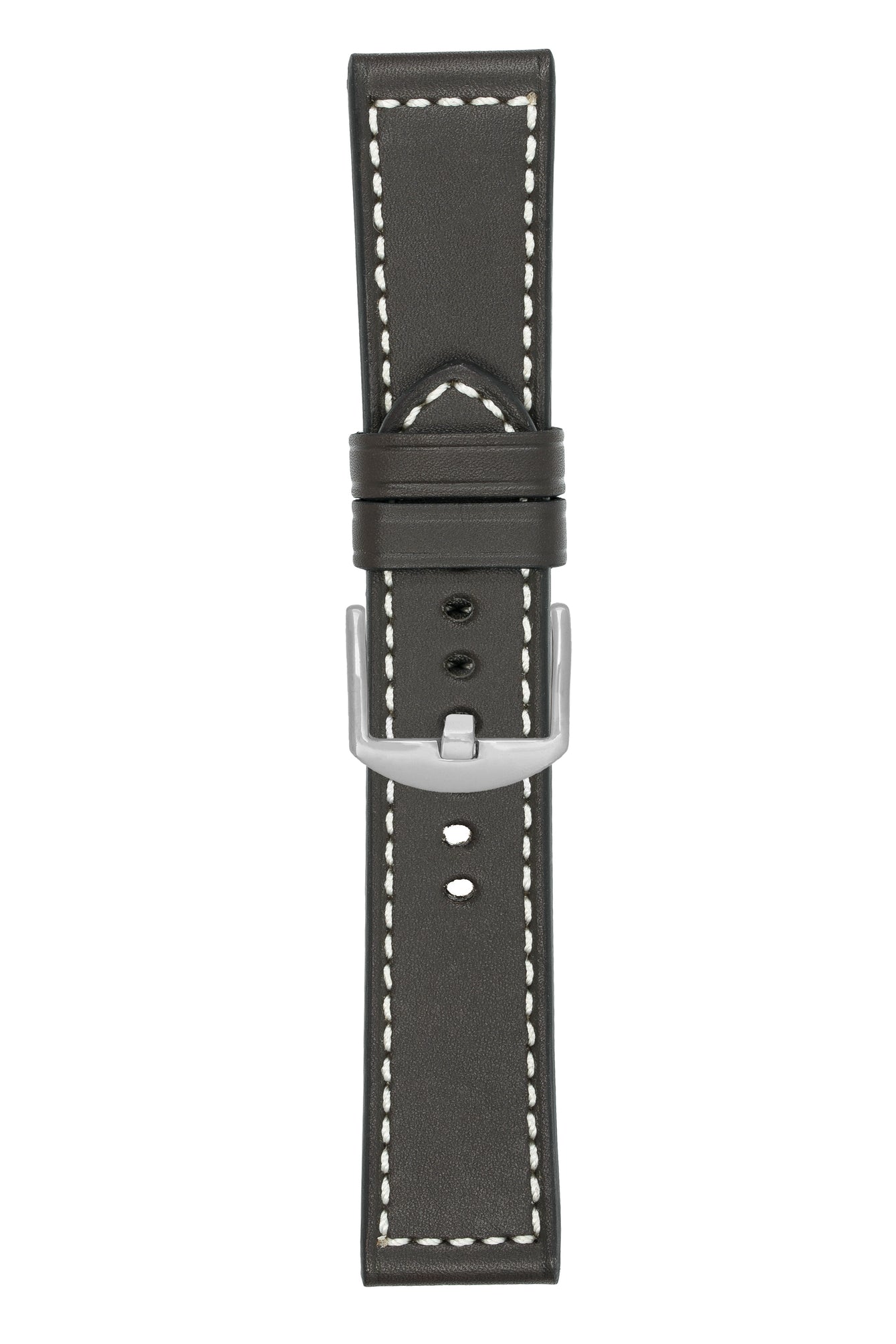 Panerai-Style Marino Leather Watch Strap in BROWN