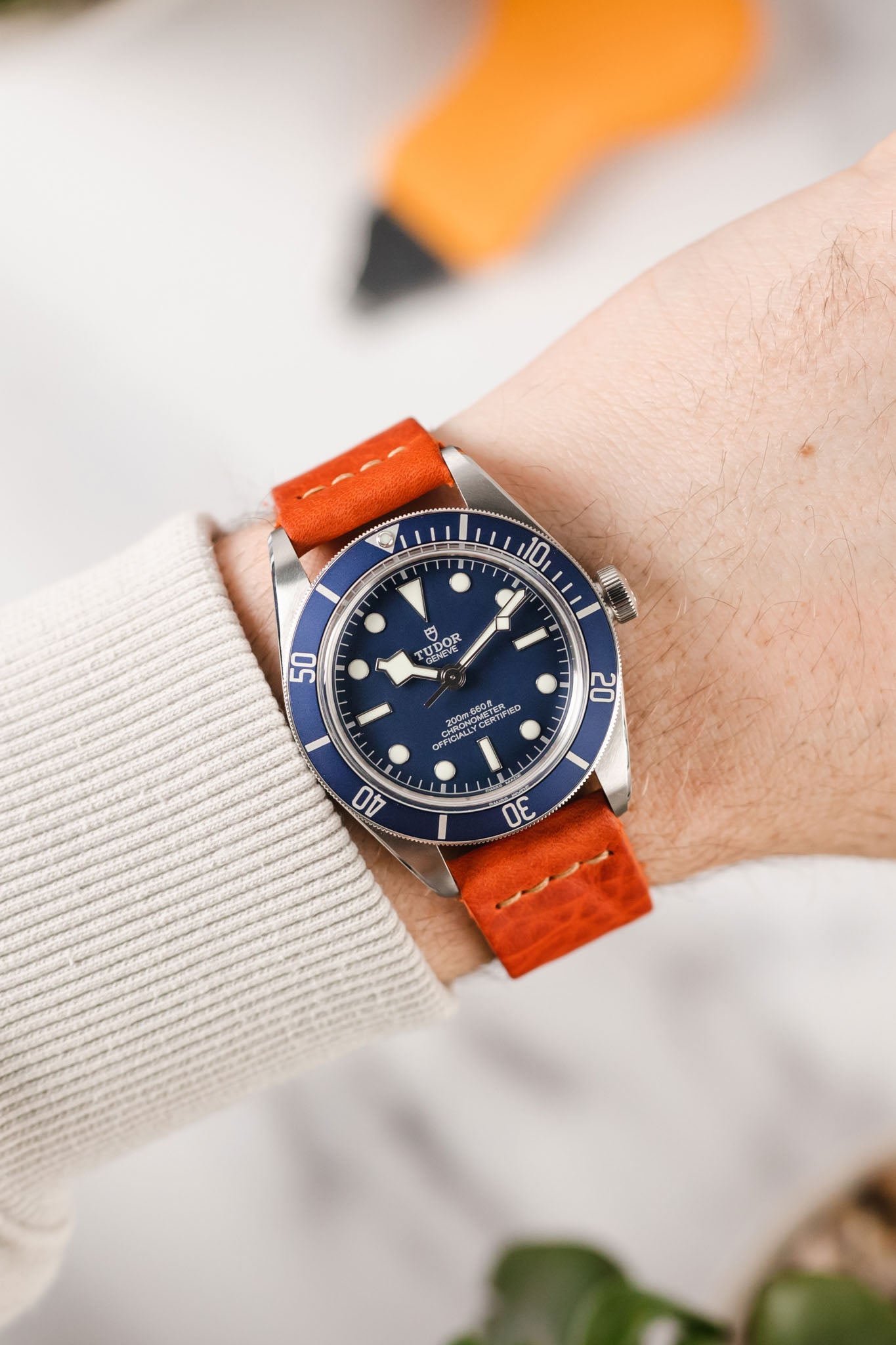 Tudor bb58 leather on sale strap