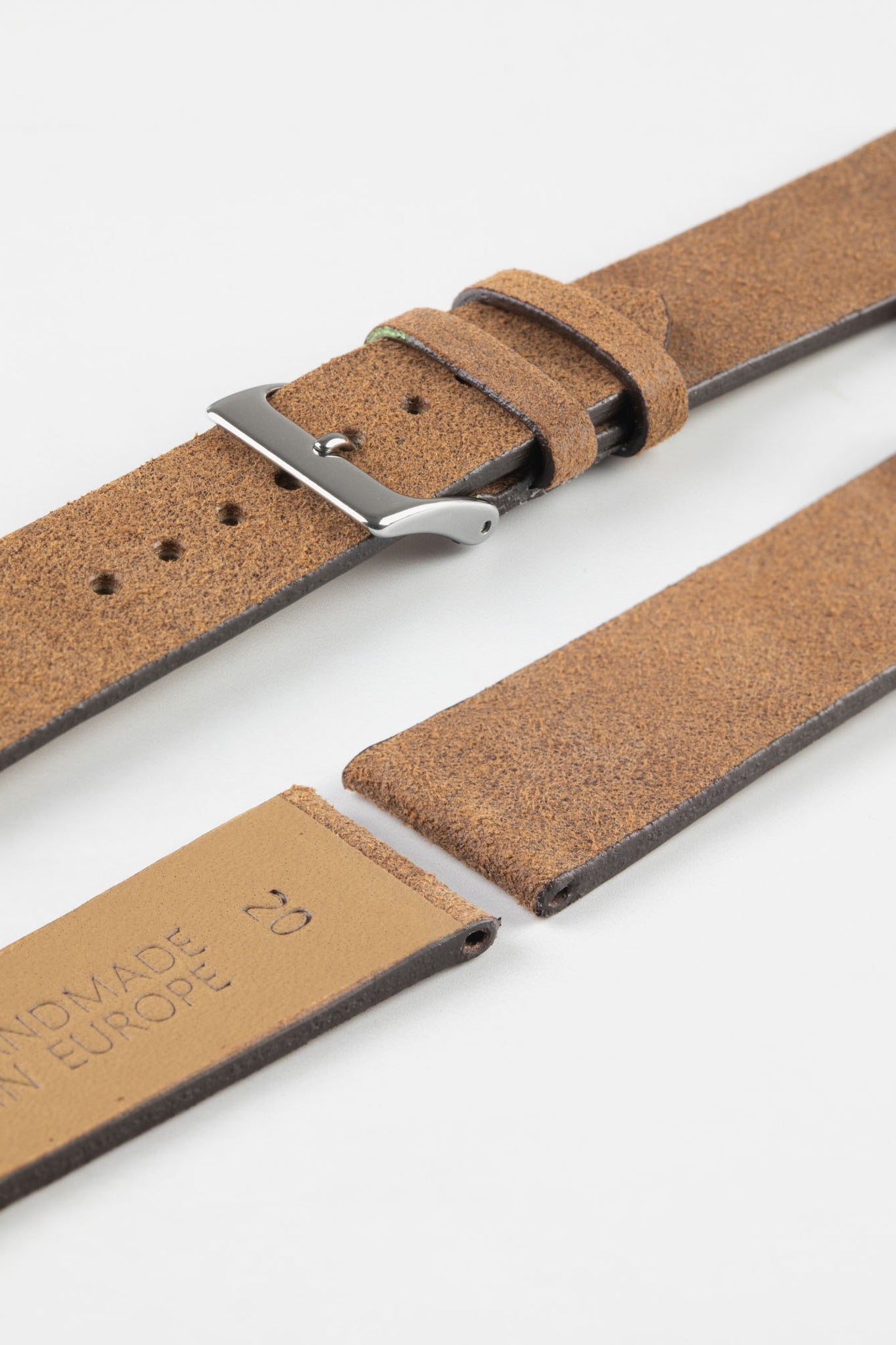 Pebro Barbour | Mustard Brown Waxed Leather Strap