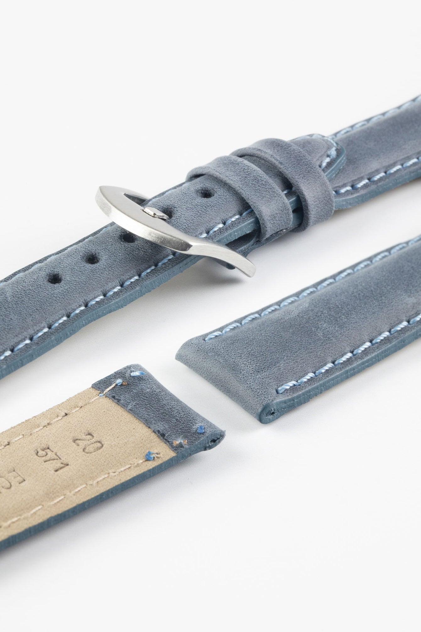 blue denim watch strap 