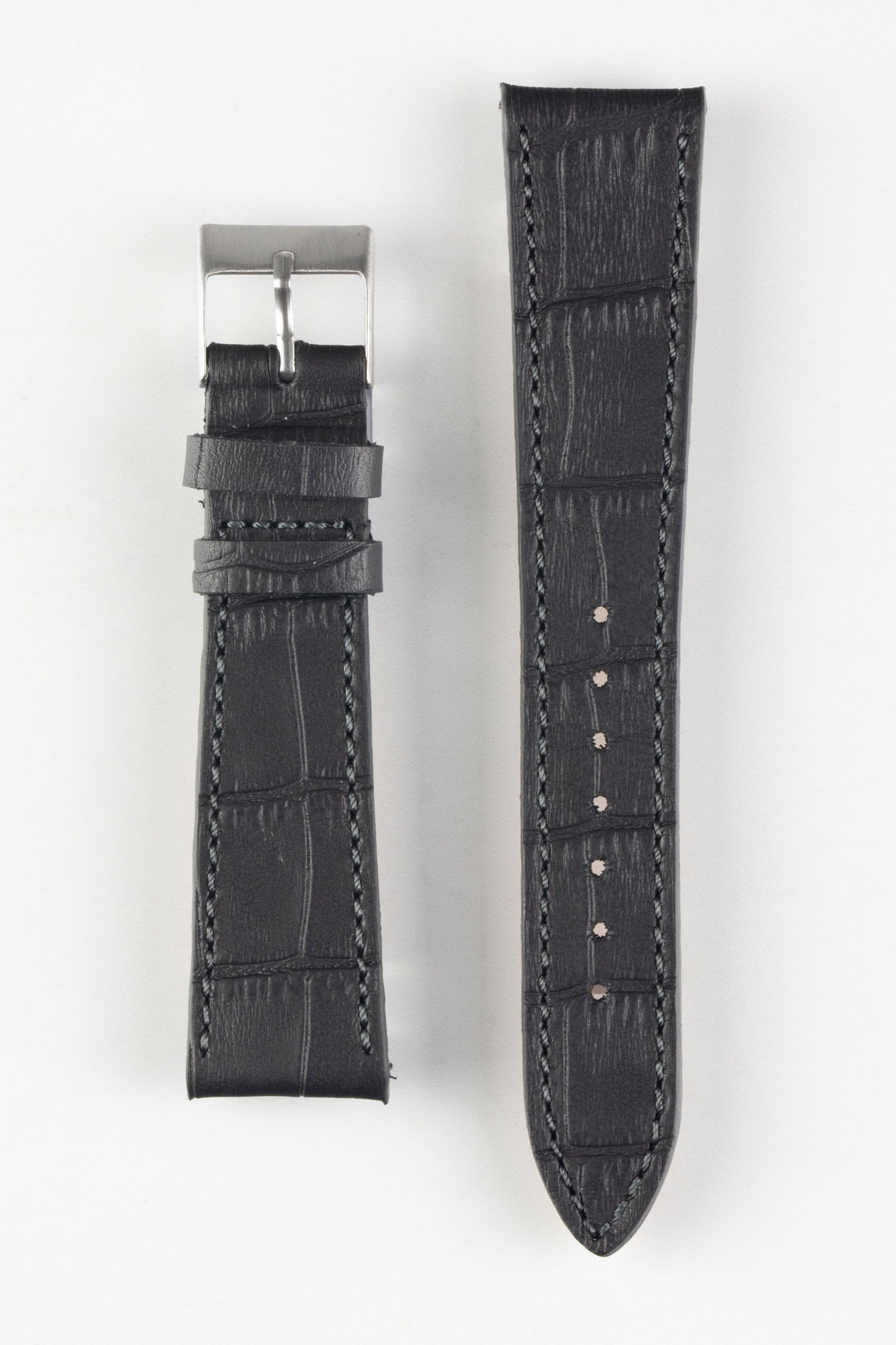 black crocodile strap 