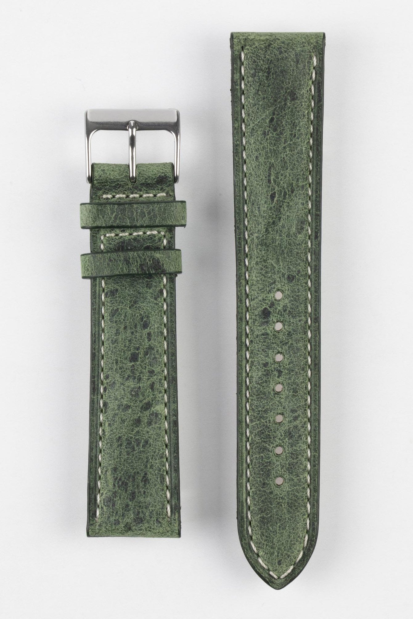 Pebro Savannah | Green Antelope Leather Watch Straps | WO