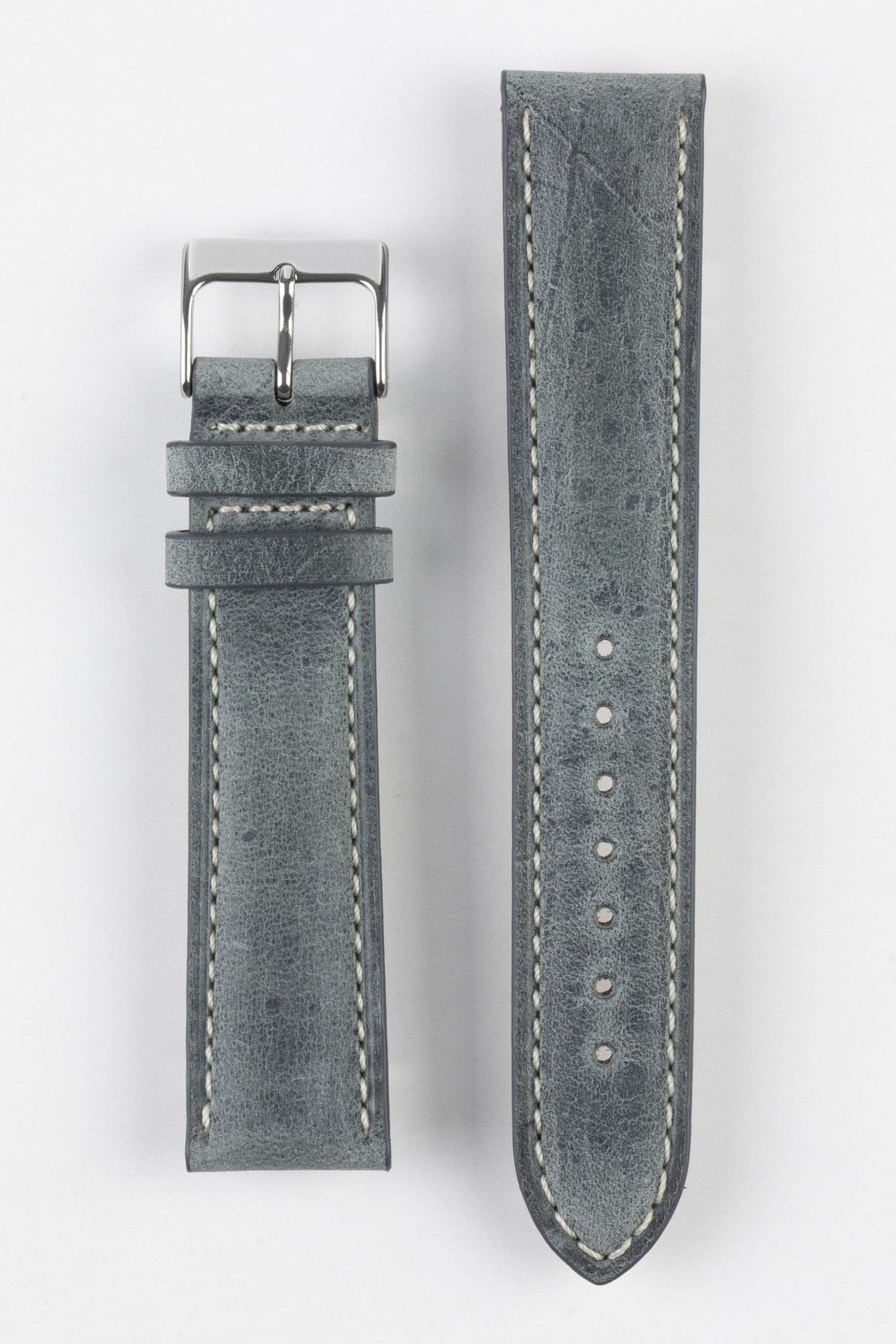 Pebro Savannah | Grey Antelope Leather Watch Strap | WO