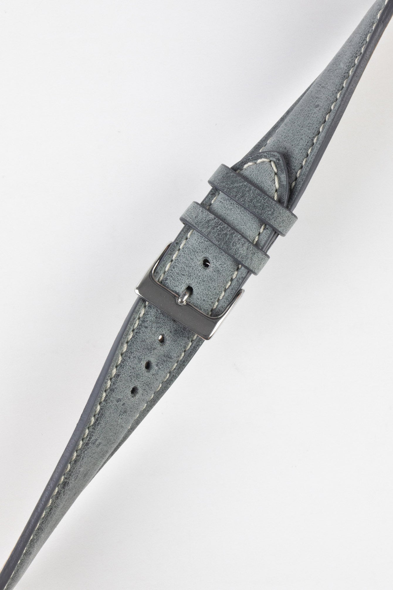 Pebro Savannah | Grey Antelope Leather Watch Strap | WO