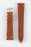 cognac watch strap 