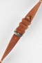 cognac watch strap 