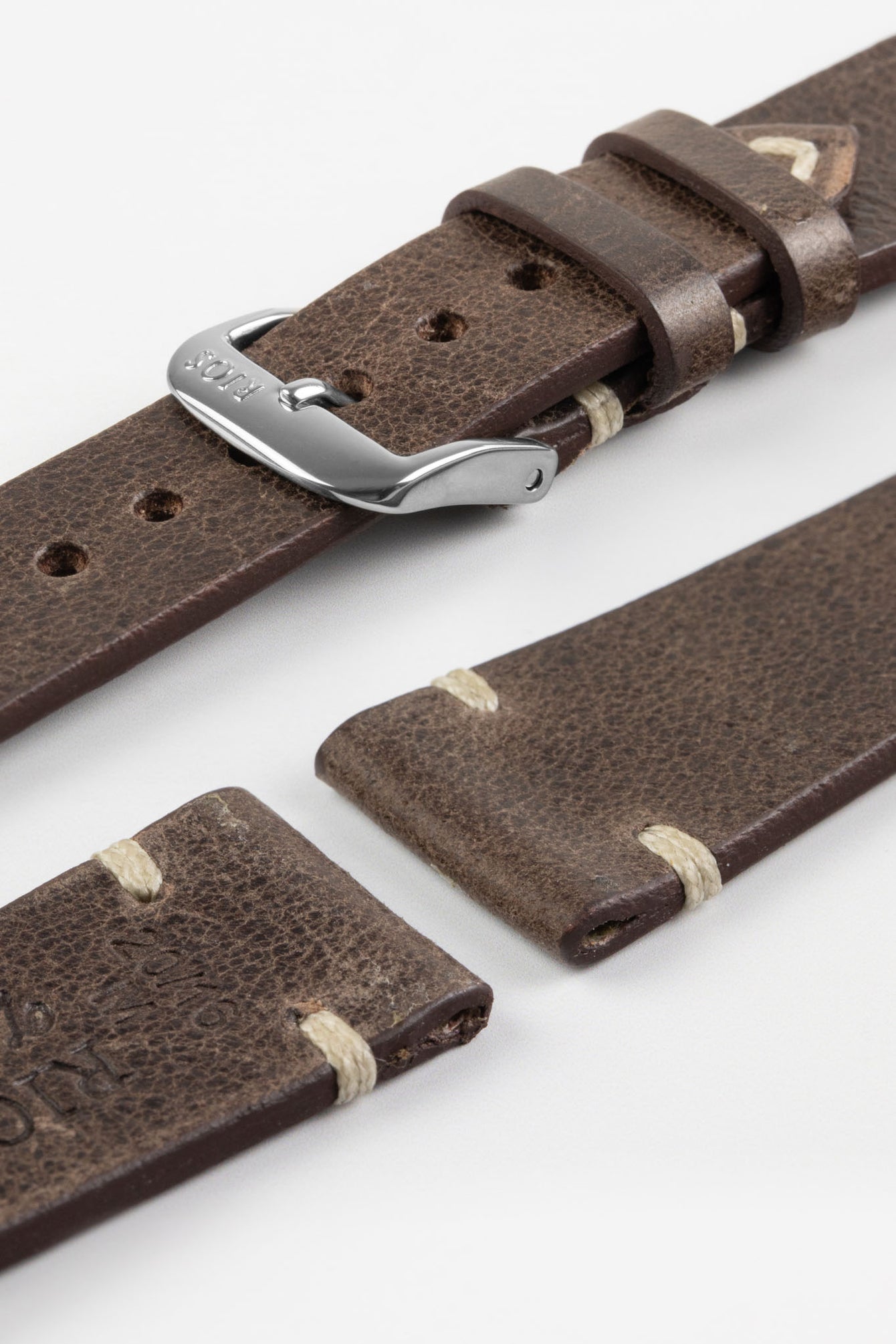 vintage leather watch strap 