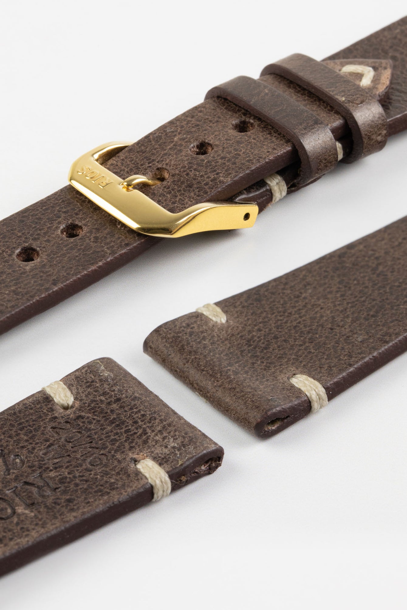 vintage leather watch strap 