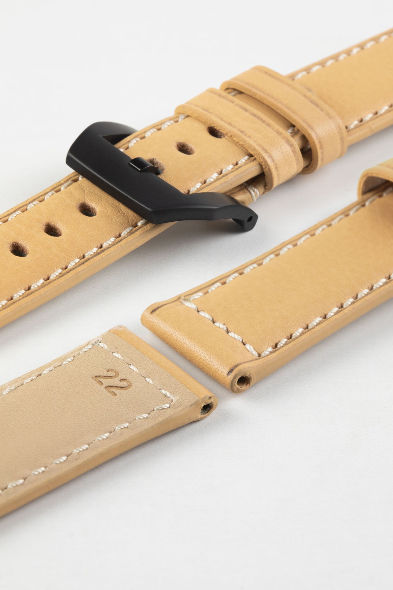 sand watch strap (Black buckle)