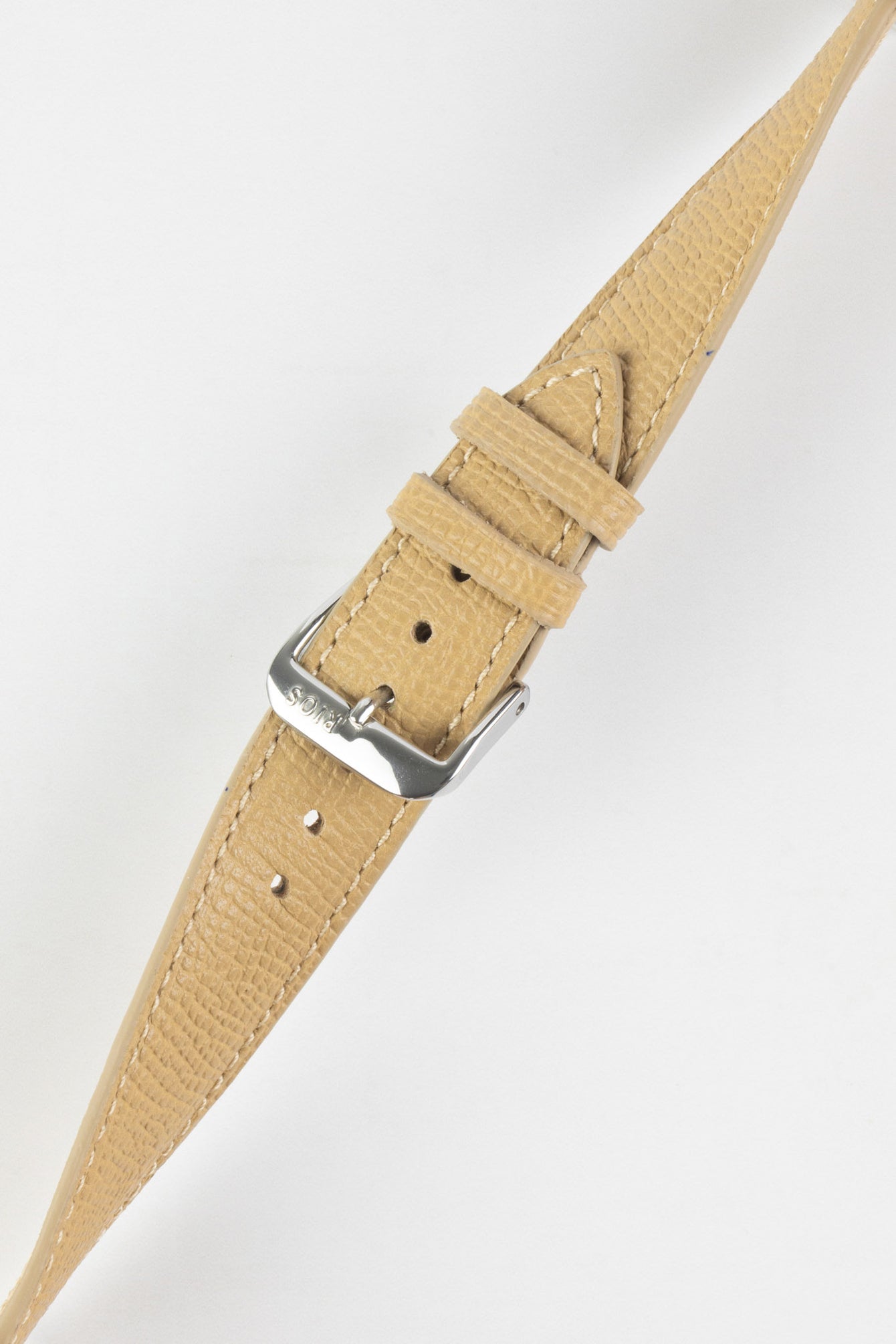 RIOS1931 FRENCH Leather Watch Strap in CASHMERE