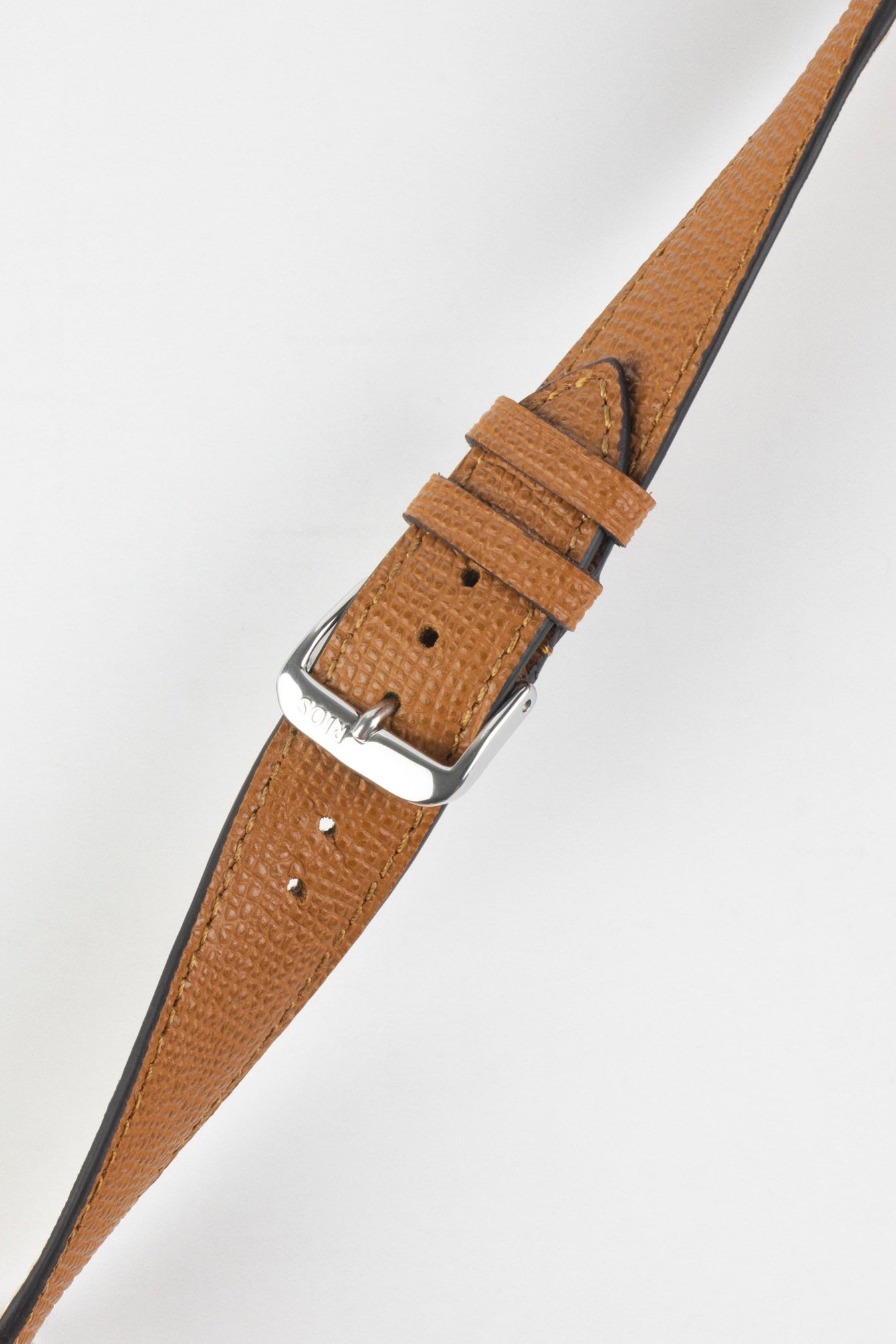 RIOS1931 FRENCH Leather Watch Strap in HONEY