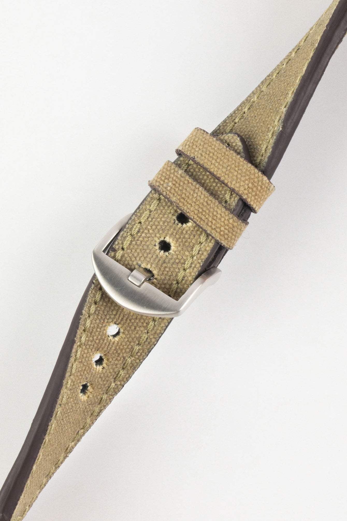 RIOS1931 MARYLAND Genuine Vintage Canvas Watch Strap in HONEY