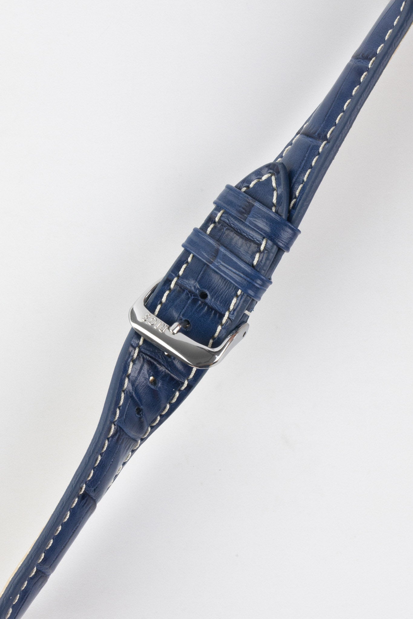 RIOS1931 NEW ORLEANS Alligator-Embossed Leather Watch Strap in