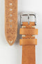 RIOS1931 WATTS Vintage Leather Watch Strap in COGNAC