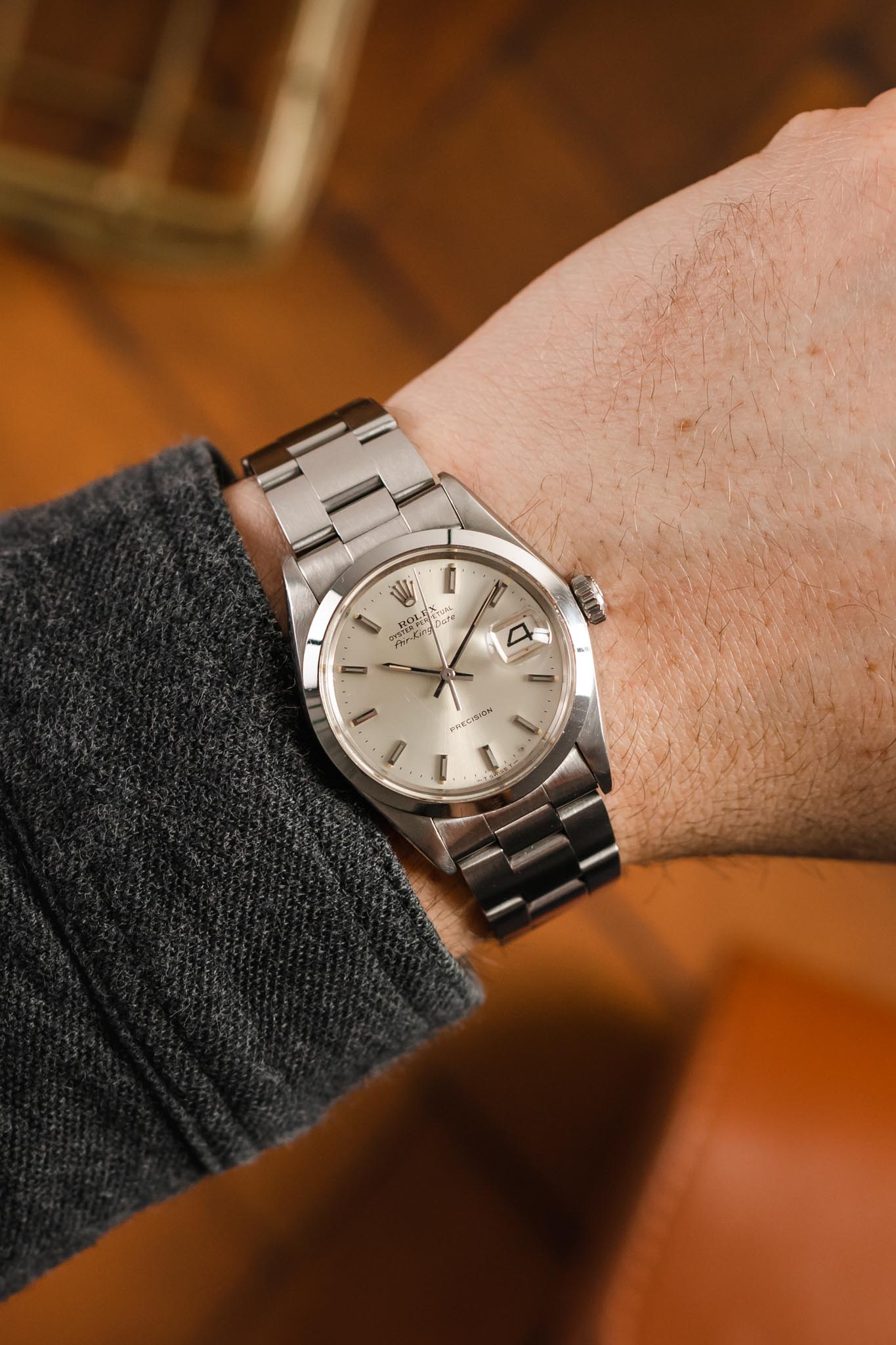 34mm rolex shop on wrist