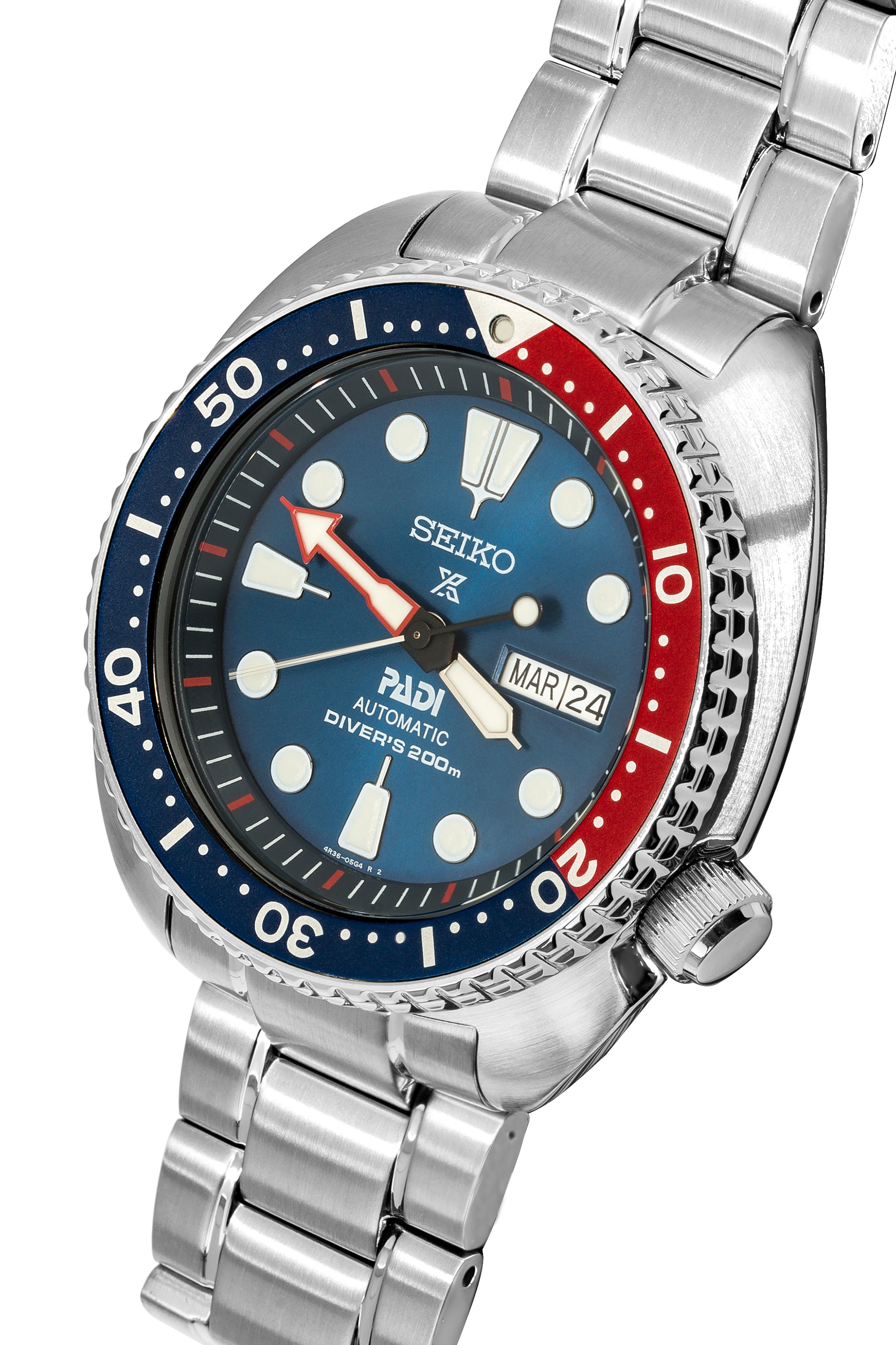 SEIKO Prospex PADI Automatic | Blue & Red | Watch Obsession