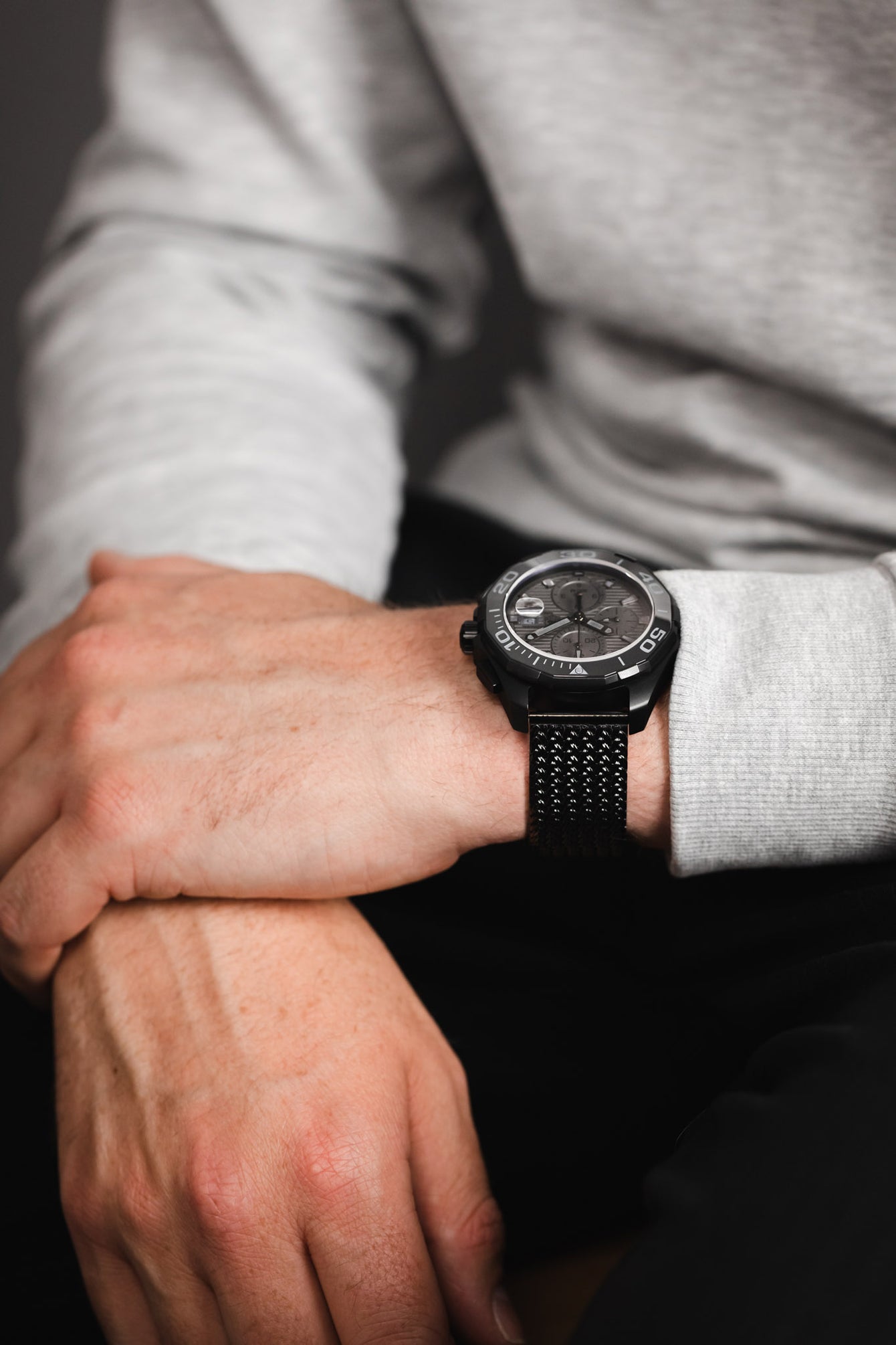 staib mesh watch bracelet 