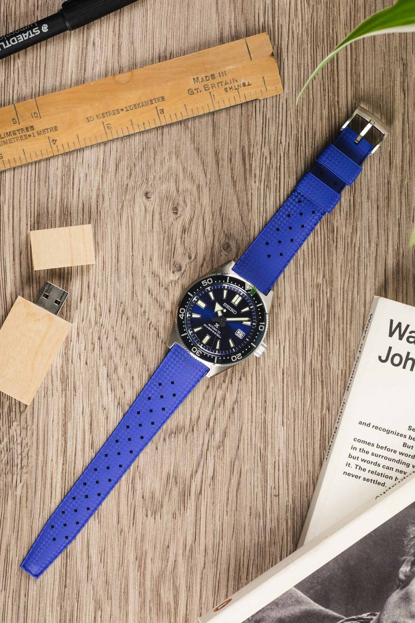 blue tropic watch strap